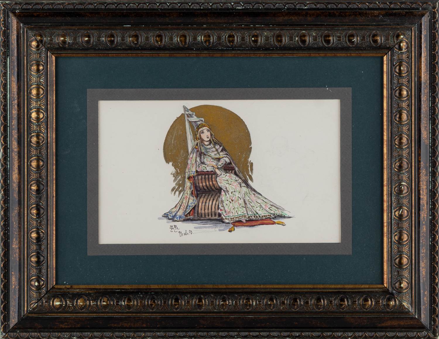 Владимиров Василий Васильевич.<br>Царевна. 1899.