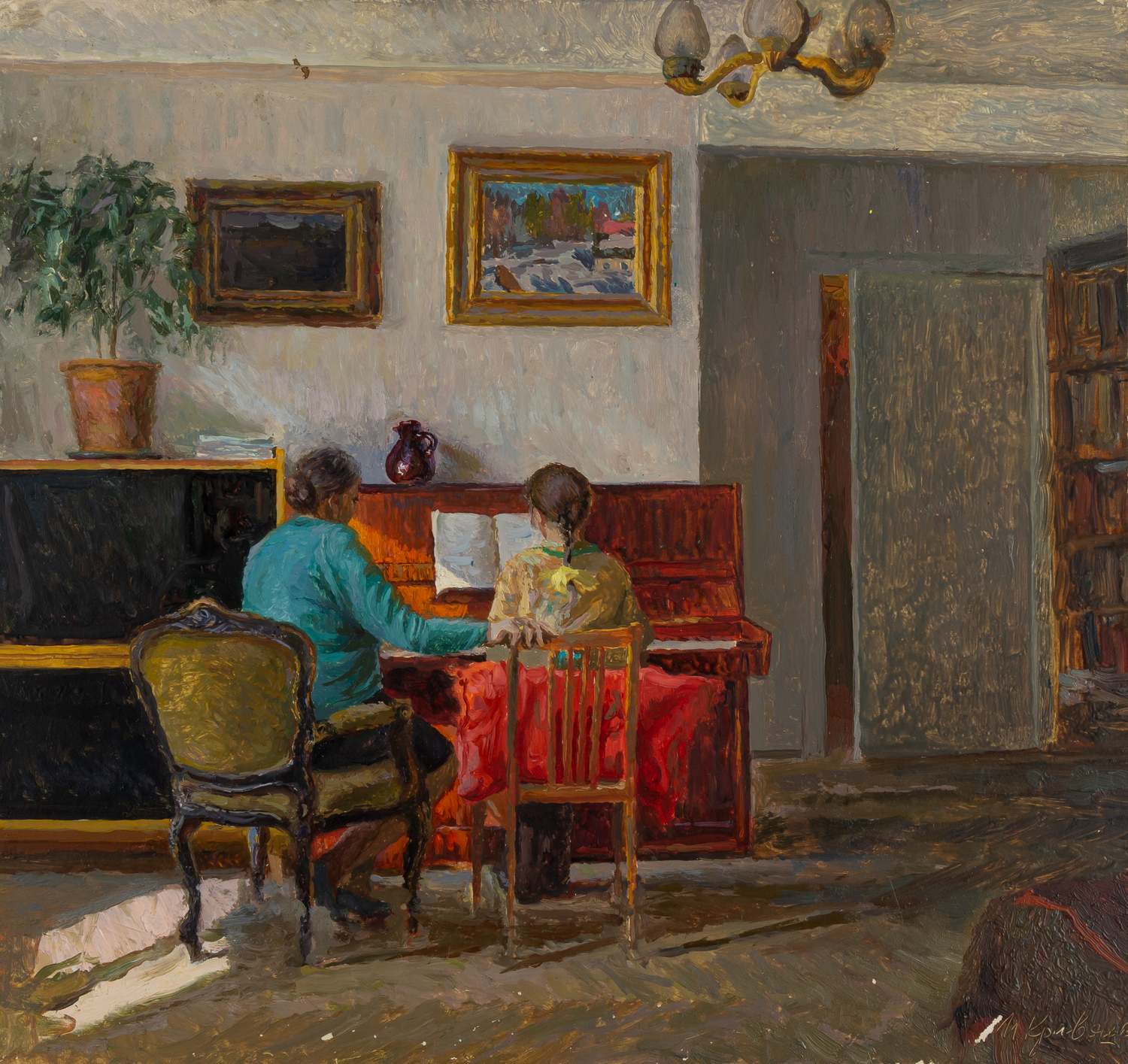 Кривошей Игорь Ефимович.<br>Уроки фортепьяно. 1970-е – 1980-е годы.