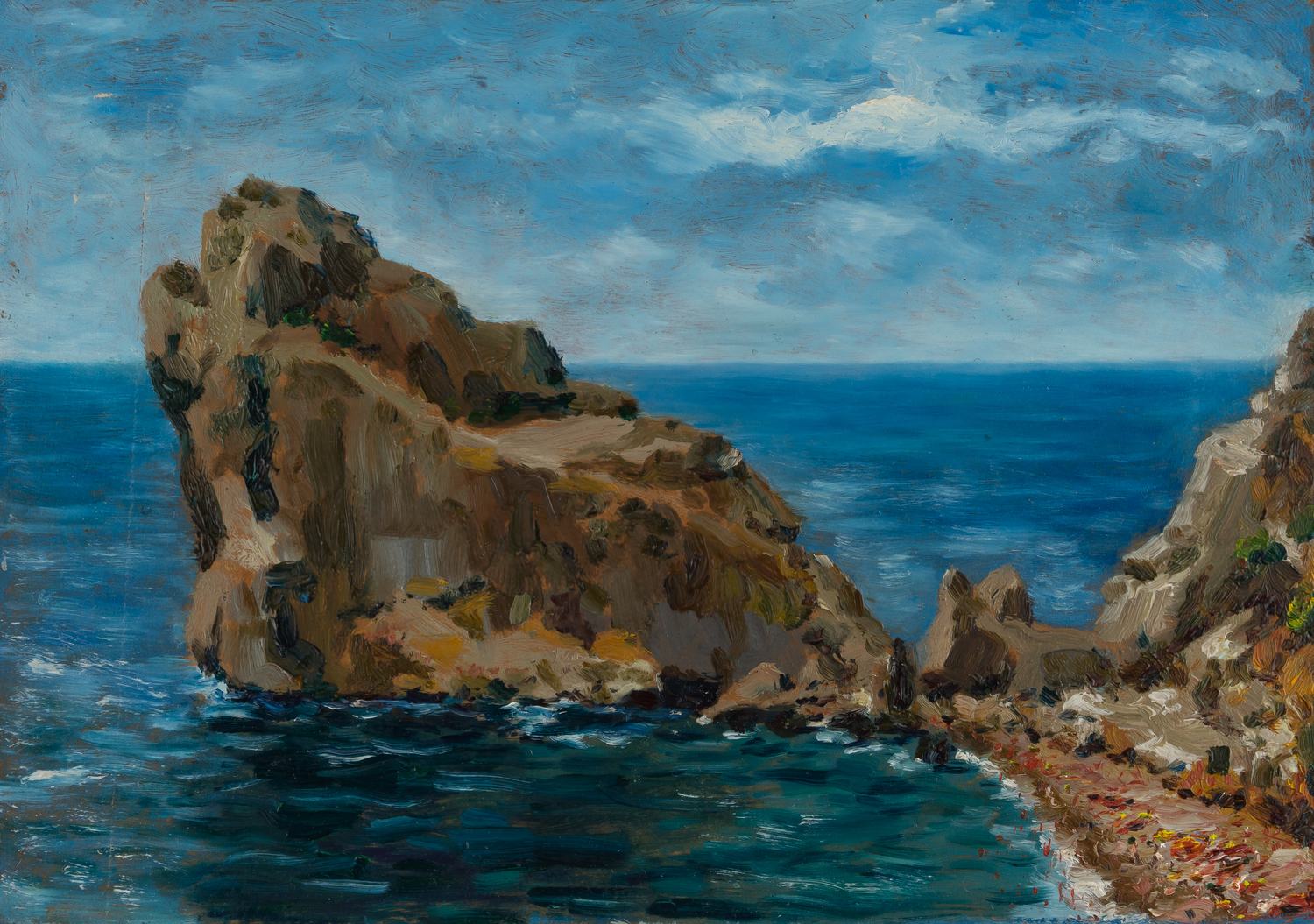 Шматко Иван Иванович.<br>Скала в море. 1970-е – 1980-е годы.