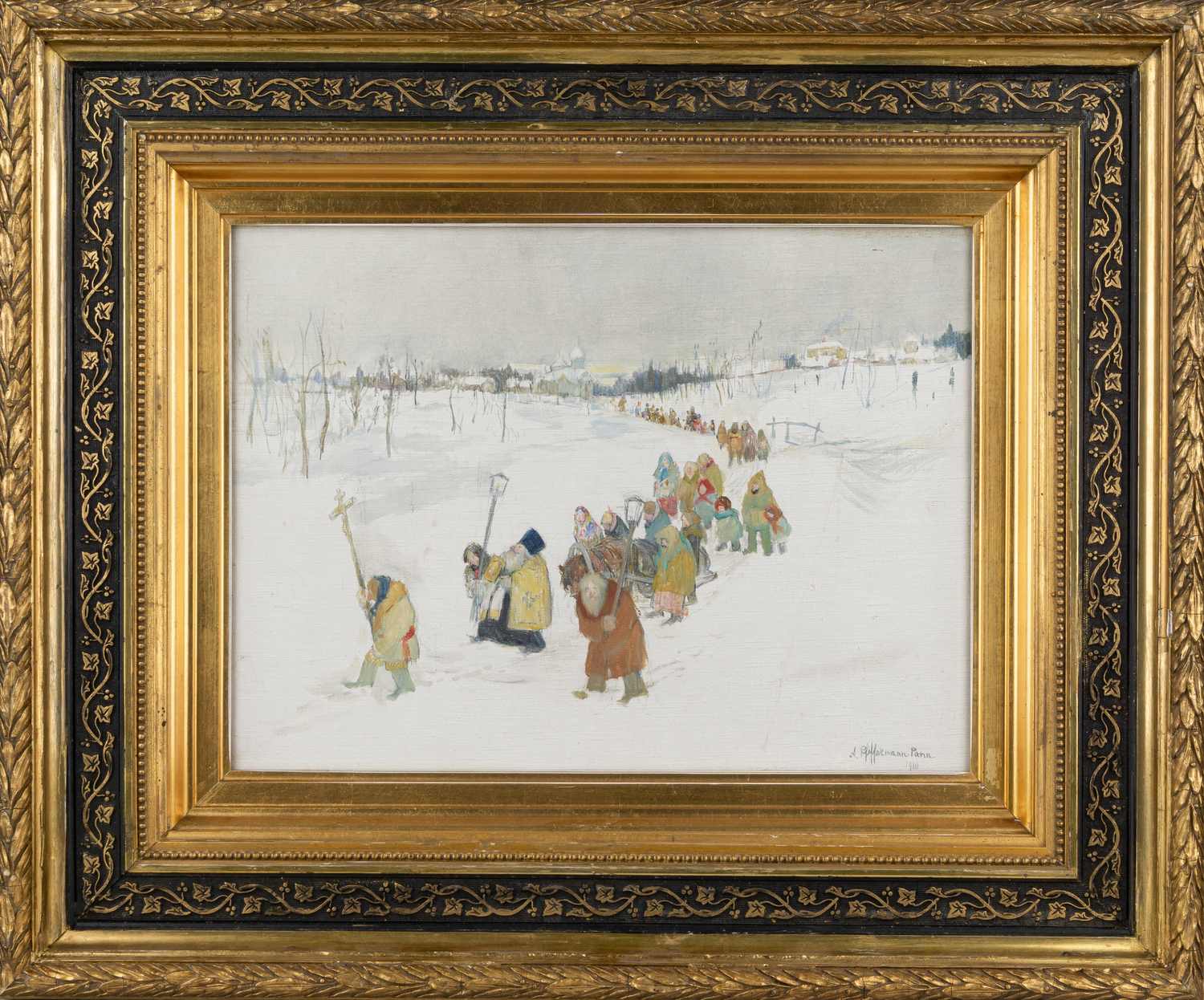 Панн Абель (Абба Пфеффеманн).<br>Крестный ход. 1910.