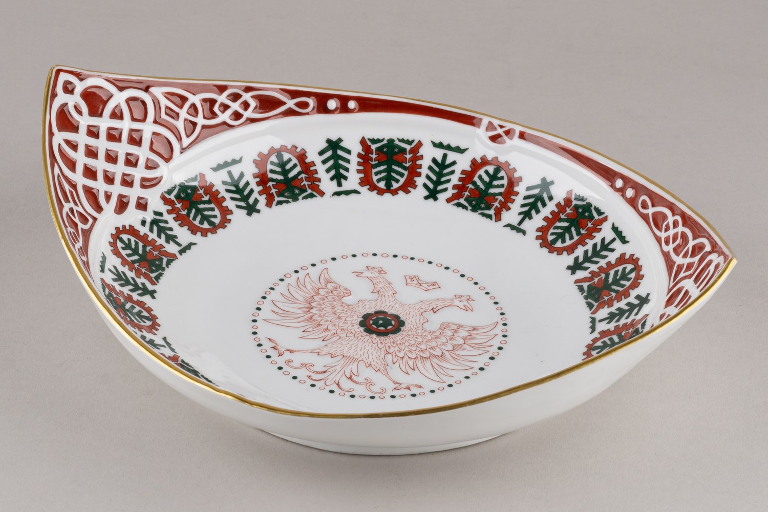 (Корниловы) Ладья большая с изображением двуглавого орла. Россия, Санкт-Петербург, завод братьев Корниловых, 1884-1917 гг.