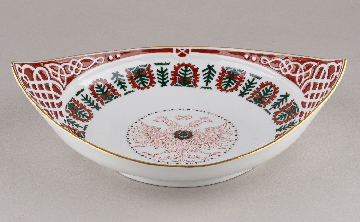 (Корниловы) Ладья большая с изображением двуглавого орла. Россия, Санкт-Петербург, завод братьев Корниловых, 1884-1917 гг.