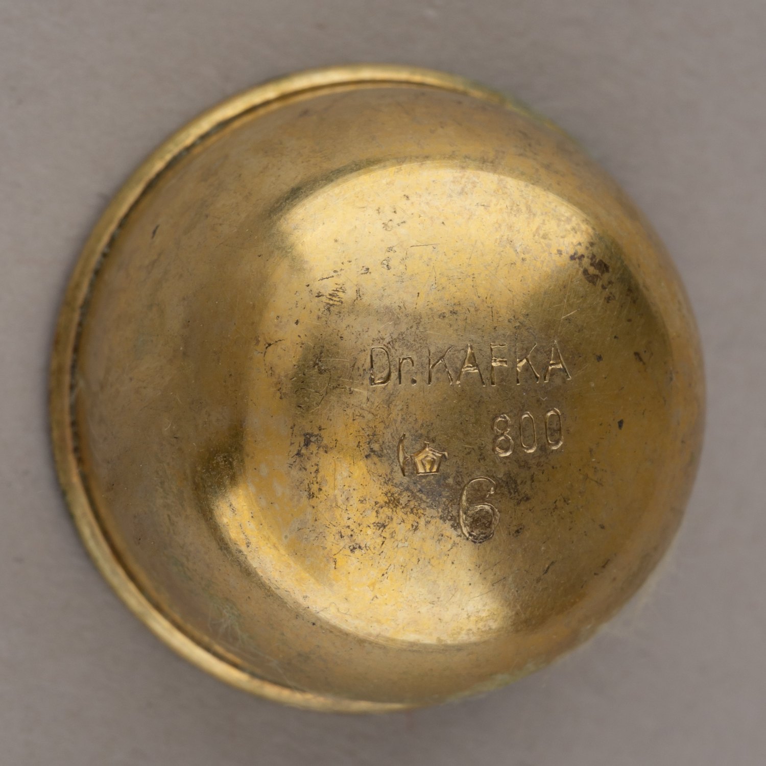 Серебряные разновесы (пять мерных чашечек). Германия, фирма «Dr. KAFKA», конец XIX века.