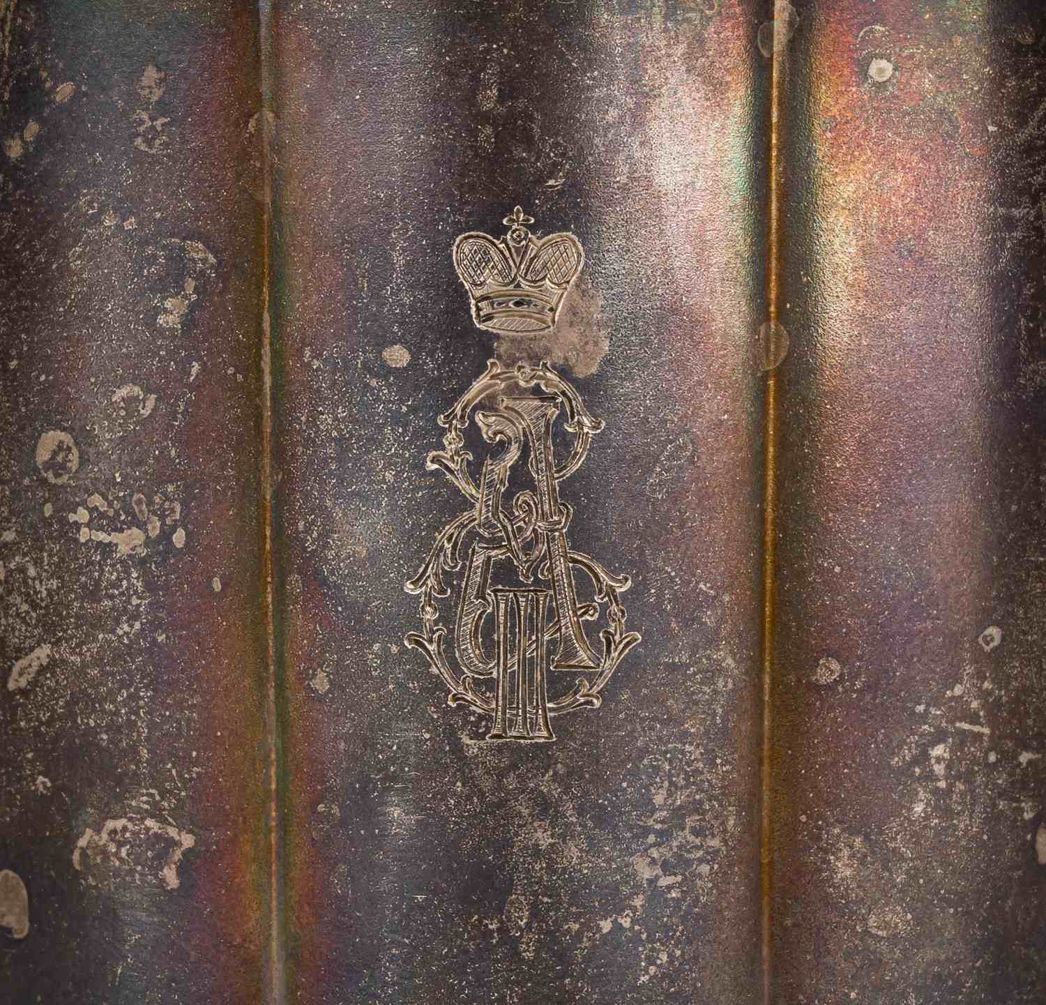 (Екатеринославский 1-й лейб-гренадерский полк) Подстаканник. 1-го Лейб гвардии гренадерского Екатеринославского полка.Россия, Москва, мастер Зверев Николай Николаевич, 1899–1908 годы.