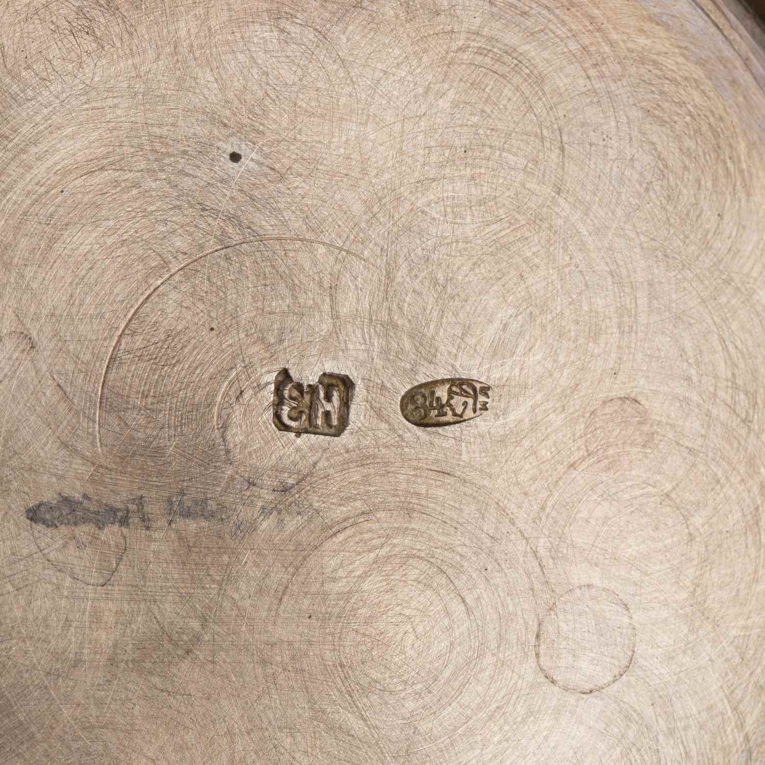 (Екатеринославский 1-й лейб-гренадерский полк) Подстаканник. 1-го Лейб гвардии гренадерского Екатеринославского полка.Россия, Москва, мастер Зверев Николай Николаевич, 1899–1908 годы.