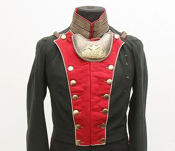 Горжет майора гвардейской пехоты. Россия, начало XIX века.