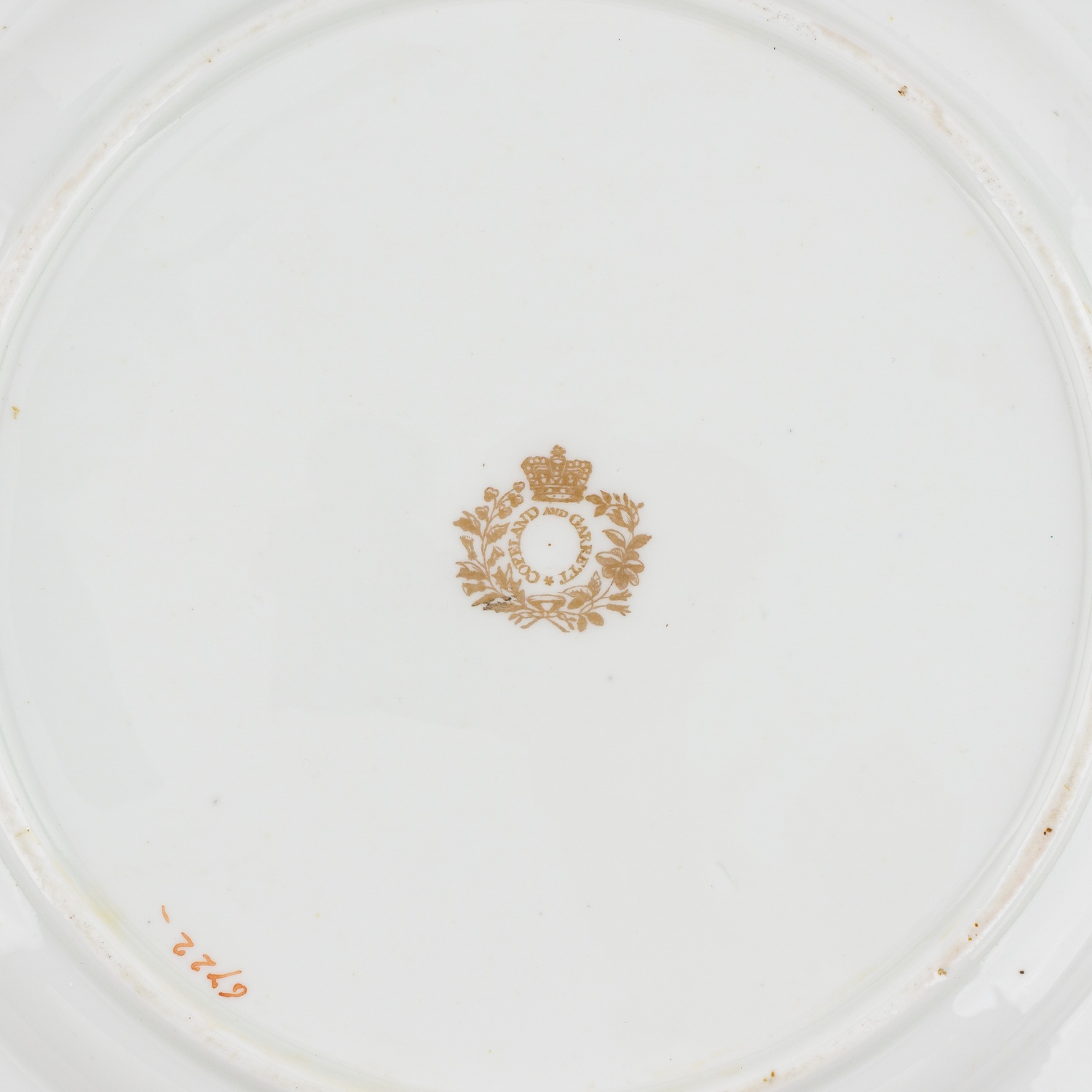 Тарелка с изображениями пейзажей, букетов и птиц. Фабрика «Споуд», Коупленд и Гаррет. Англия, 1833–1847 гг.