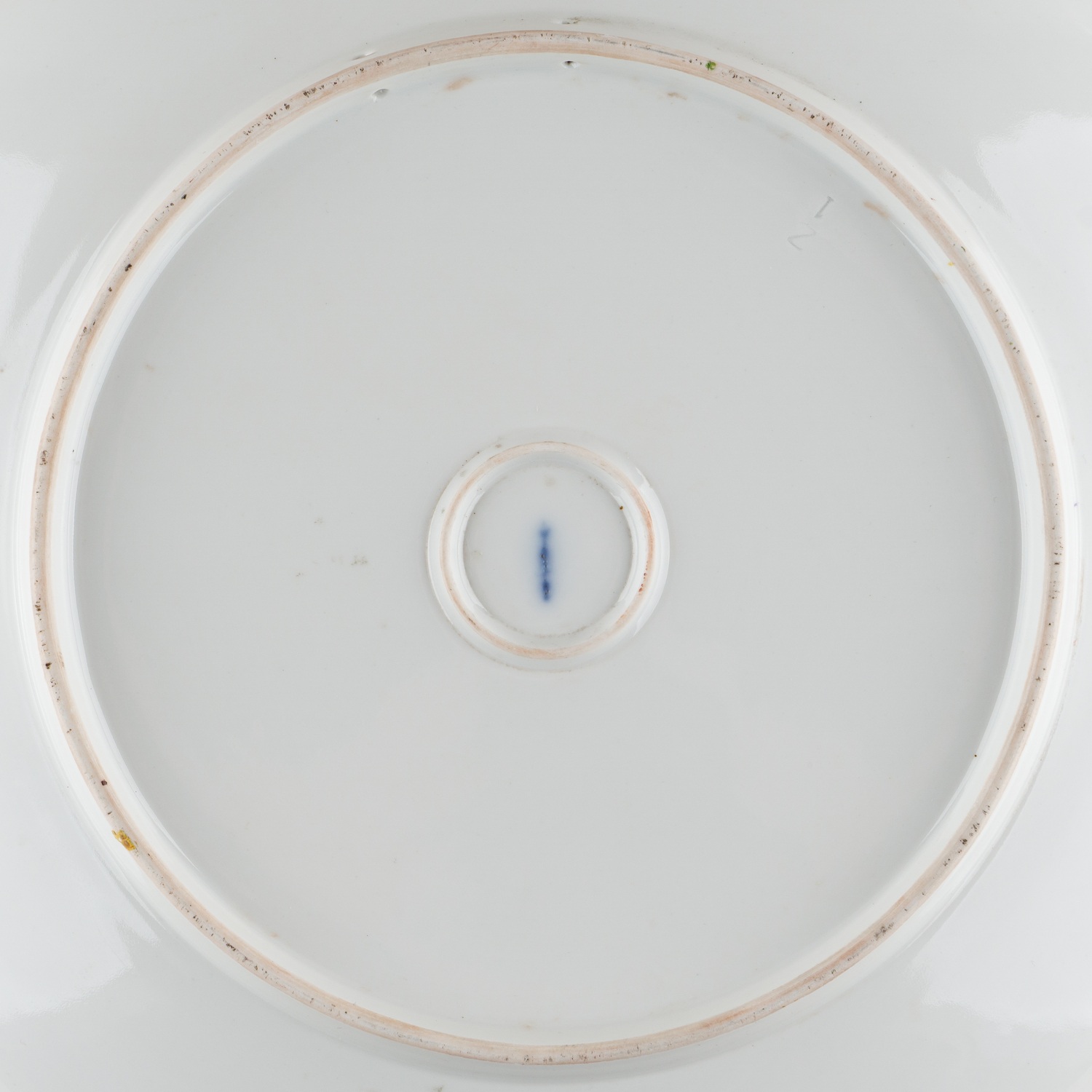 Декоративная тарелка с женским портретом в коричневых тонах. Королевская фарфоровая мануфактура в Берлине. Начало XX века.