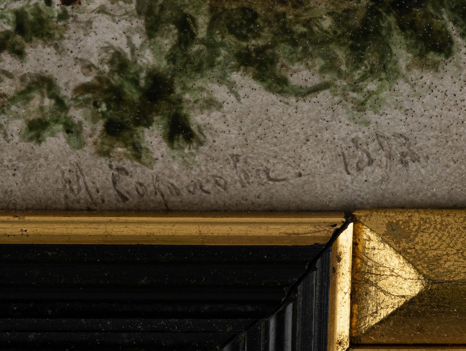 (С экспертизой) Пласт «Корнелия с сыновьями Тиберием и Гаем Гракхом» . 
Россия, художник М. Соколов, 1890-е гг.