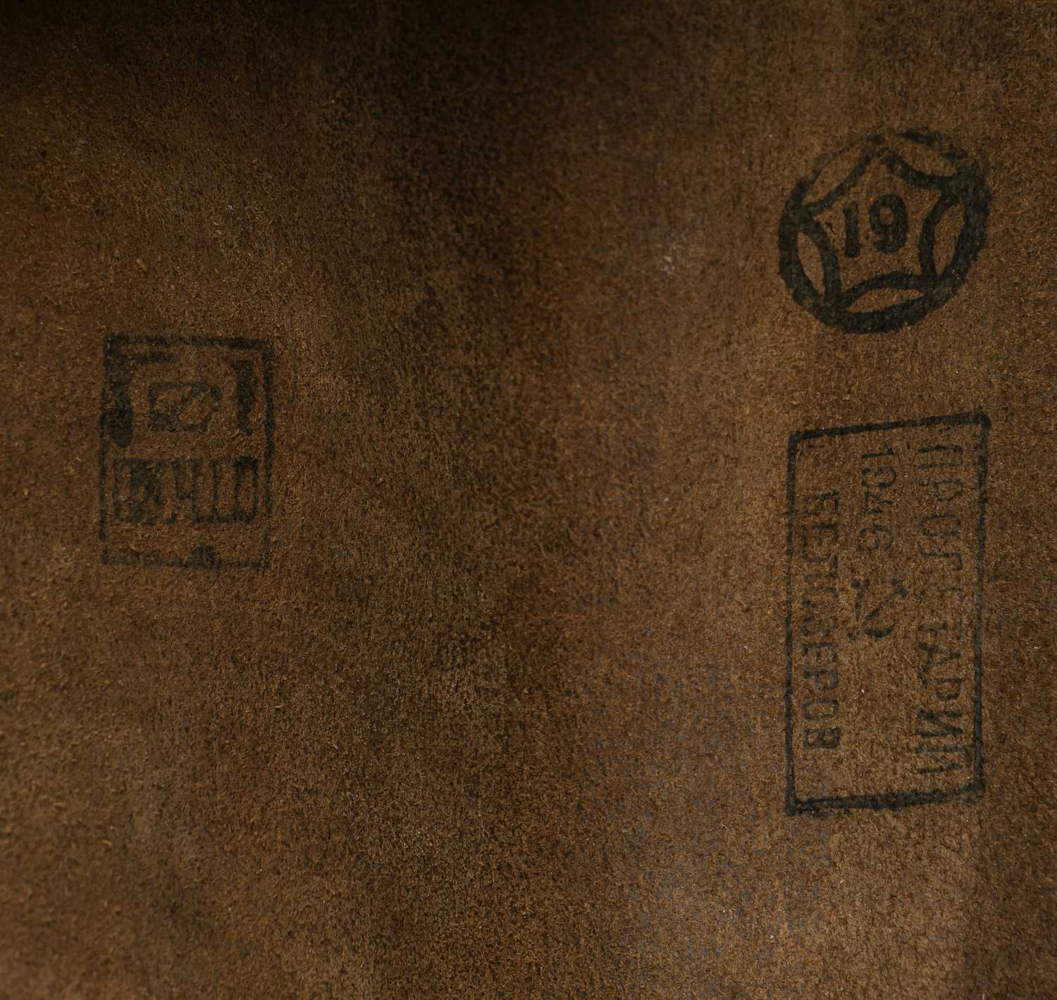 Перекидная седельная сумка конармейца. СССР, производство «Пролетарий. Белозеров»,  1946.