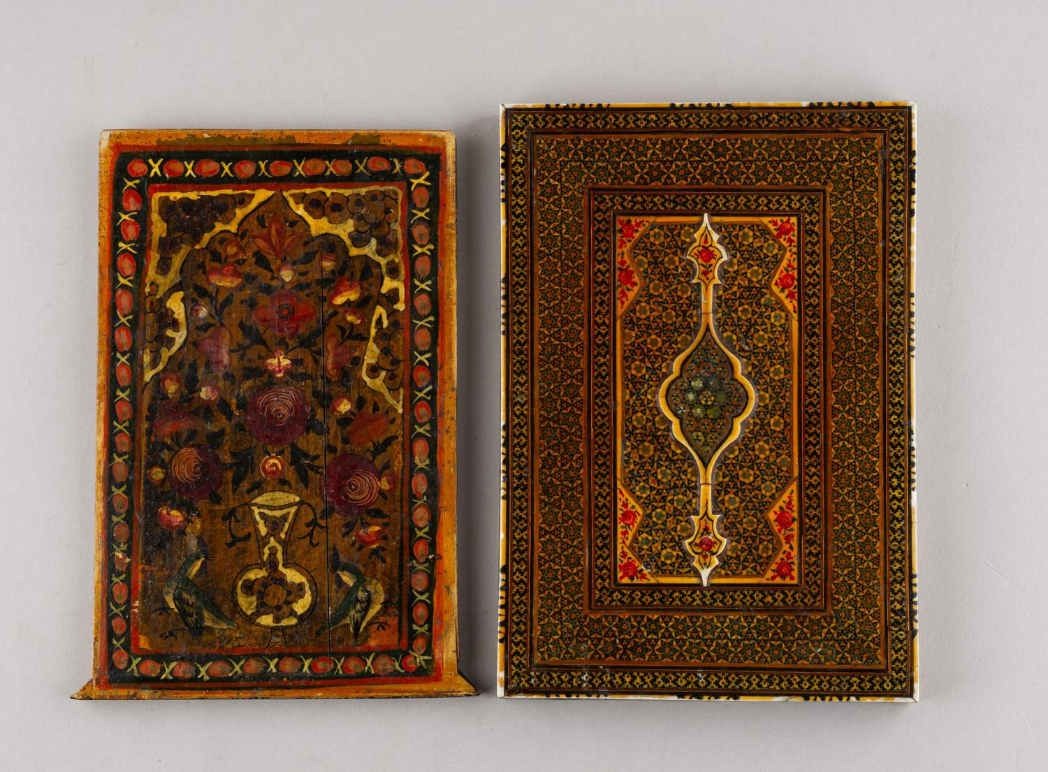 Шкатулка в технике хатам с альбомом  для стихов 1908 года.  Россия (альбом) , начало  ХХ века.