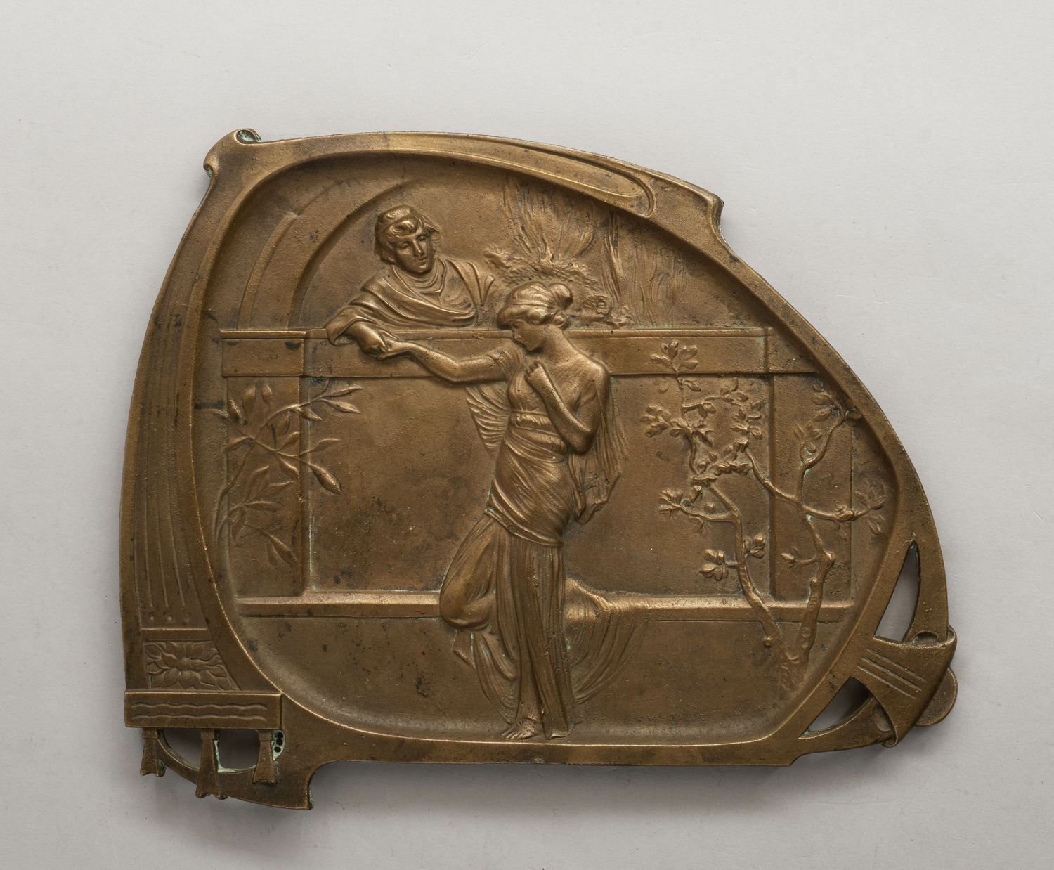 Рельеф «Свидание». СССР, Куса, авторский вариант, 1937.