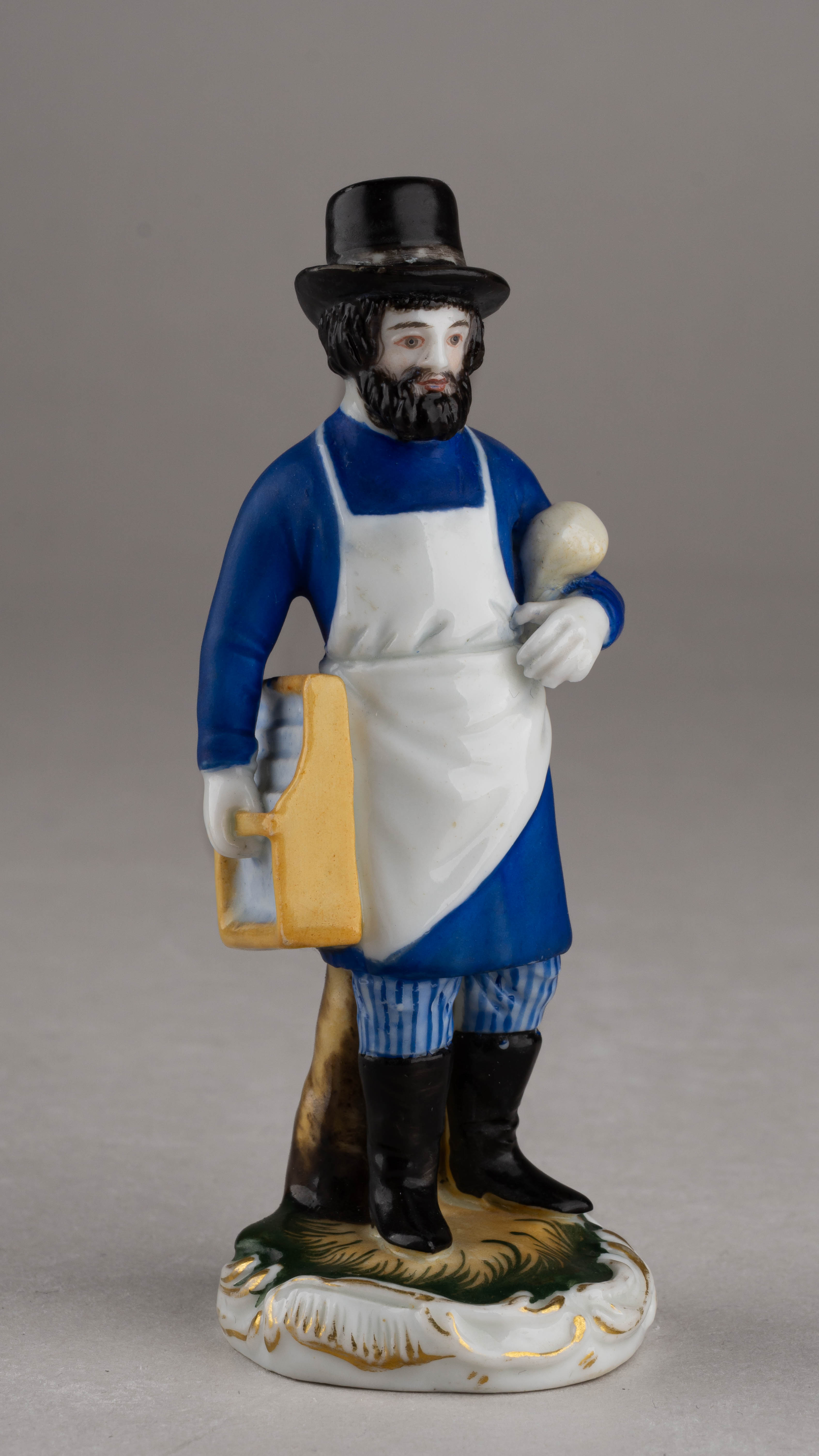 (Гарднер. Волшебный фонарь) Скульптура «Стекольщик». Россия, Завод Гарднера, 1830-е.