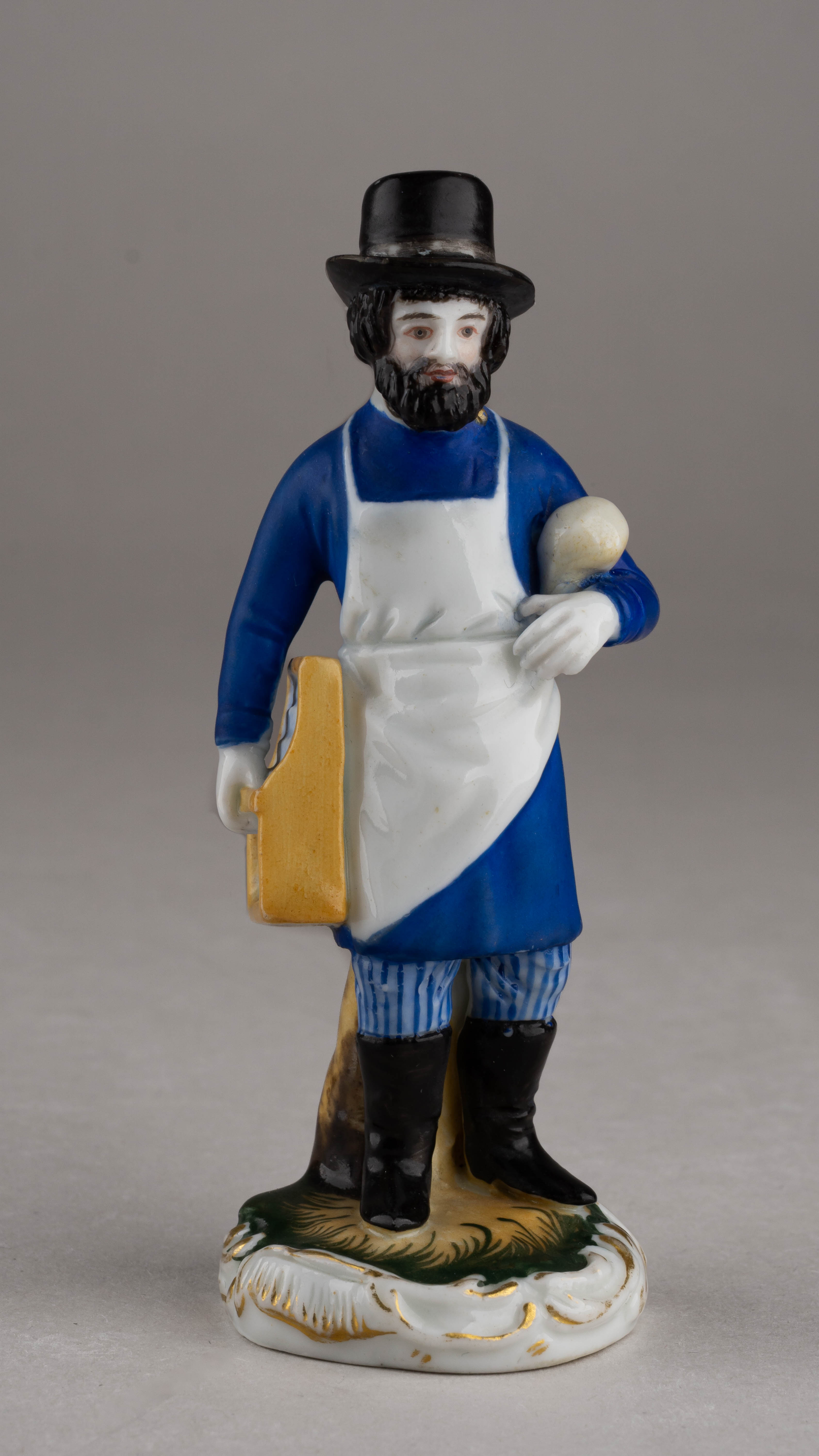 (Гарднер. Волшебный фонарь) Скульптура «Стекольщик». Россия, Завод Гарднера, 1830-е.