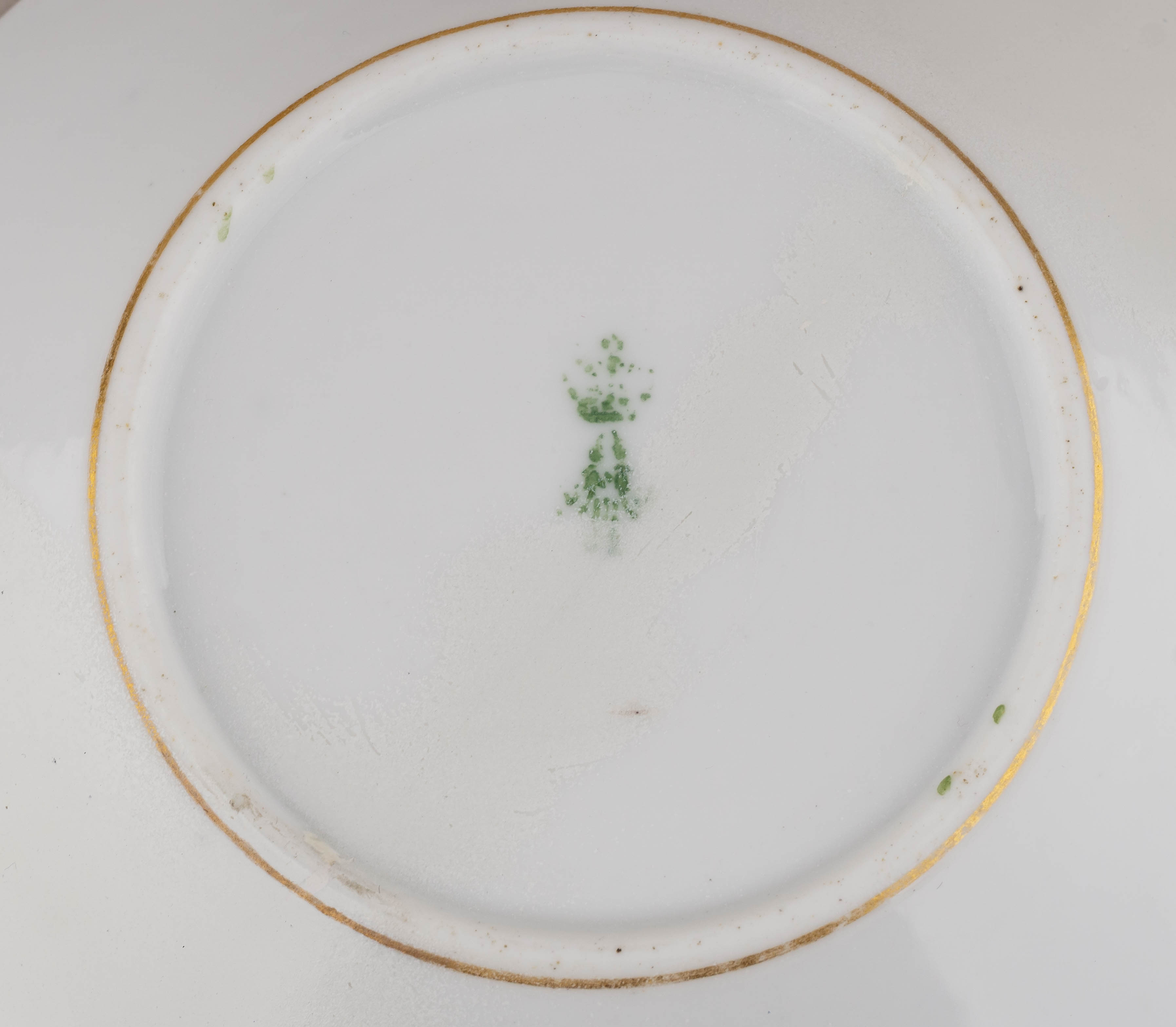 (ИФЗ. Готический сервиз.) Чашка с блюдцем.
Россия, Императорский фарфоровый завод, 1893 год.