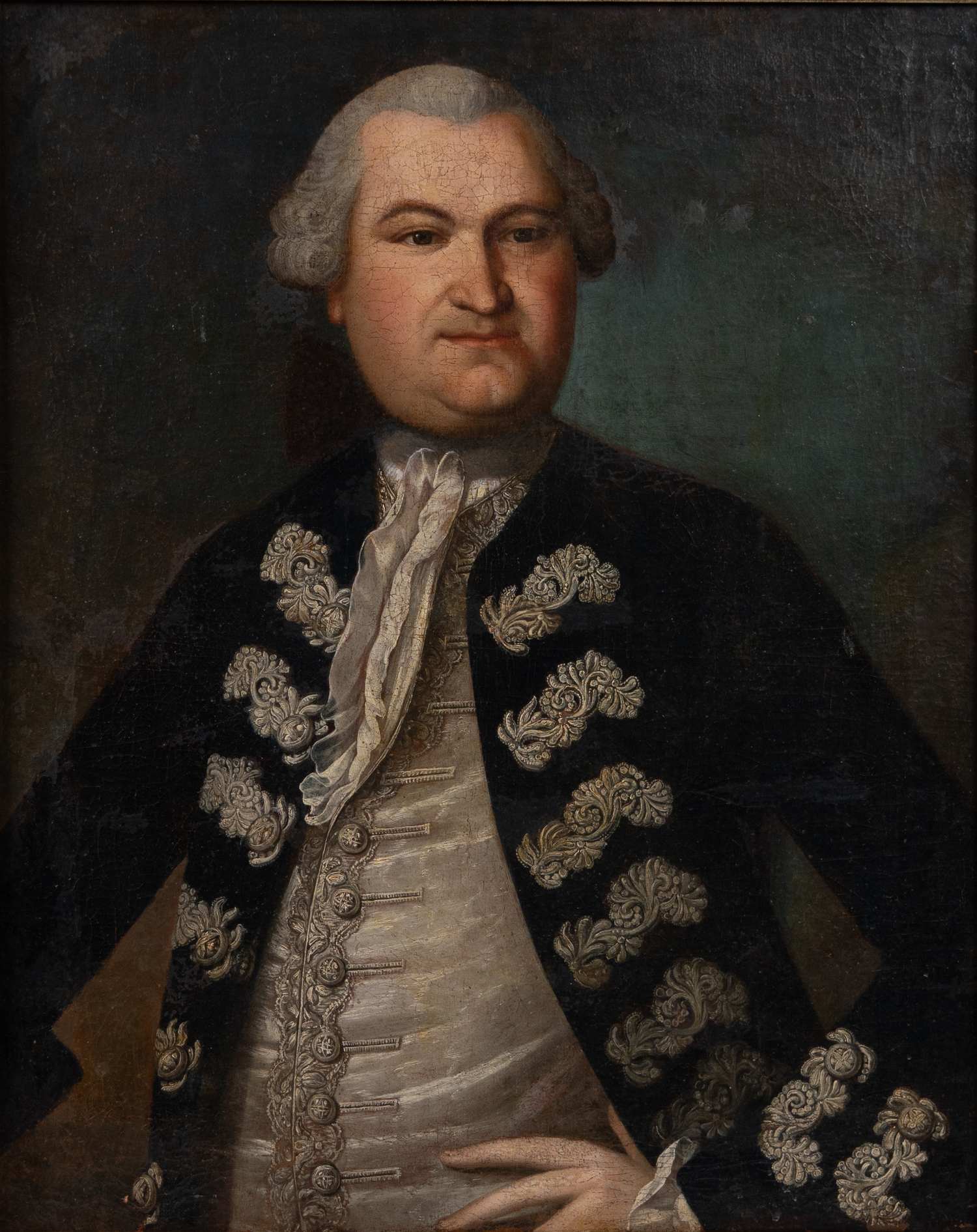 Неизвестный художник. Портрет Людвига Кристиана фон Изенбека. Германия. 1760-е гг. (1764 г.?)