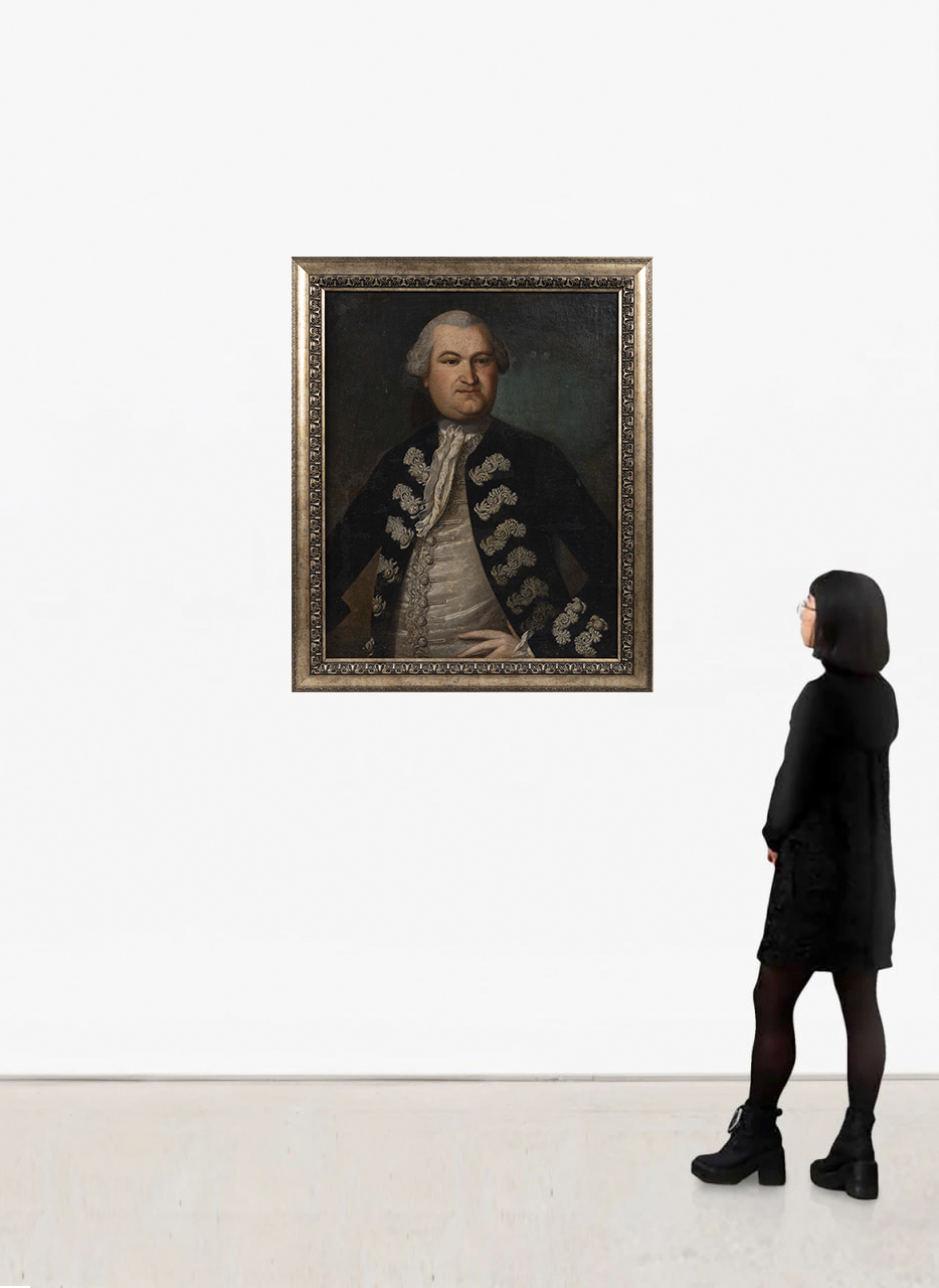 Неизвестный художник. Портрет Людвига Кристиана фон Изенбека. Германия. 1760-е гг. (1764 г.?)