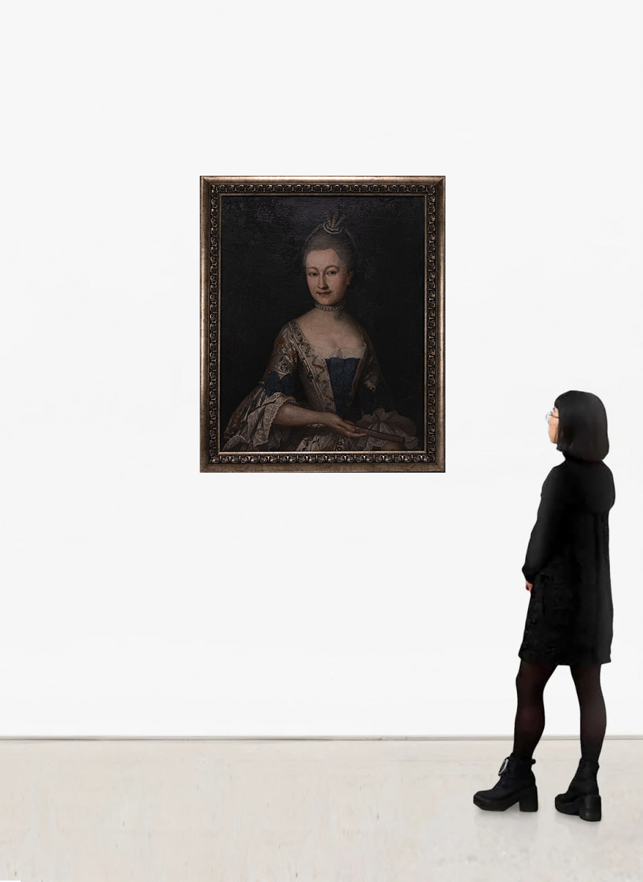 Неизвестный художник. Портрет Сюзанны Катерины фон Изенбек. Германия. 1760-е гг.