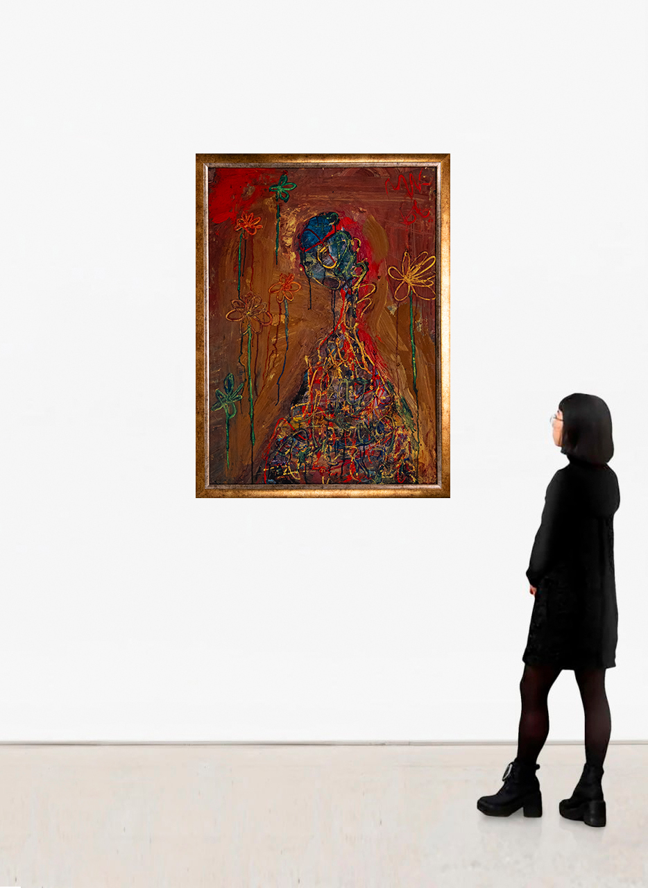 Кулаков Михаил Алексеевич. Женский образ. 1966 г.