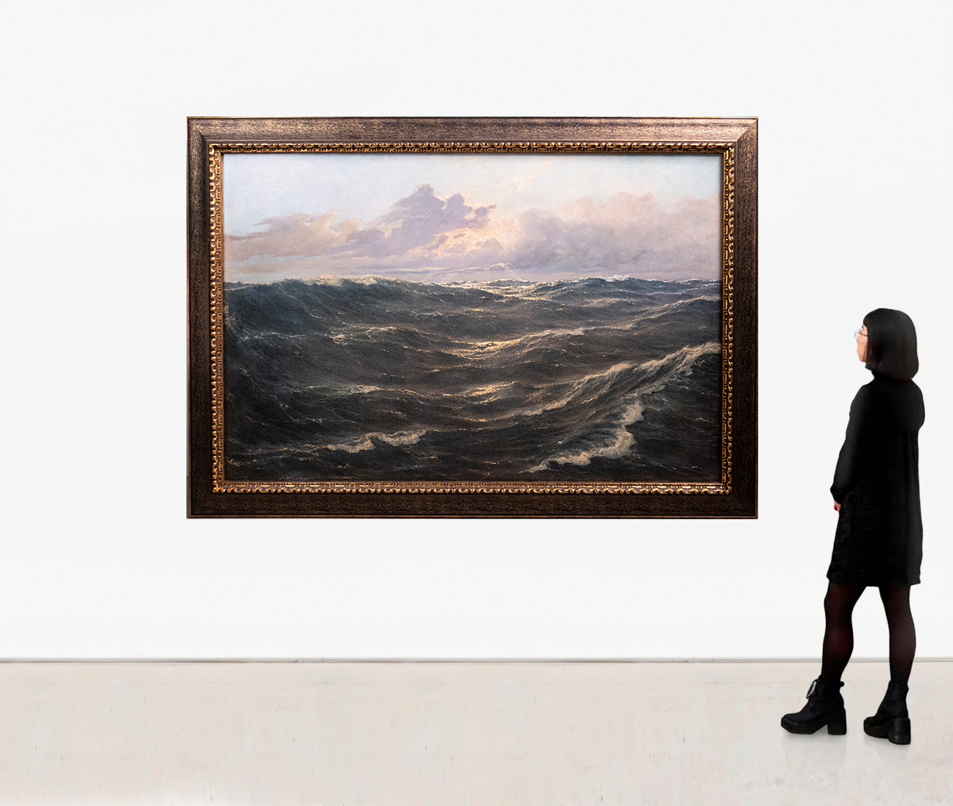 Неизвестный художник. Волны. Западная Европа. Первая четверть ХХ в.