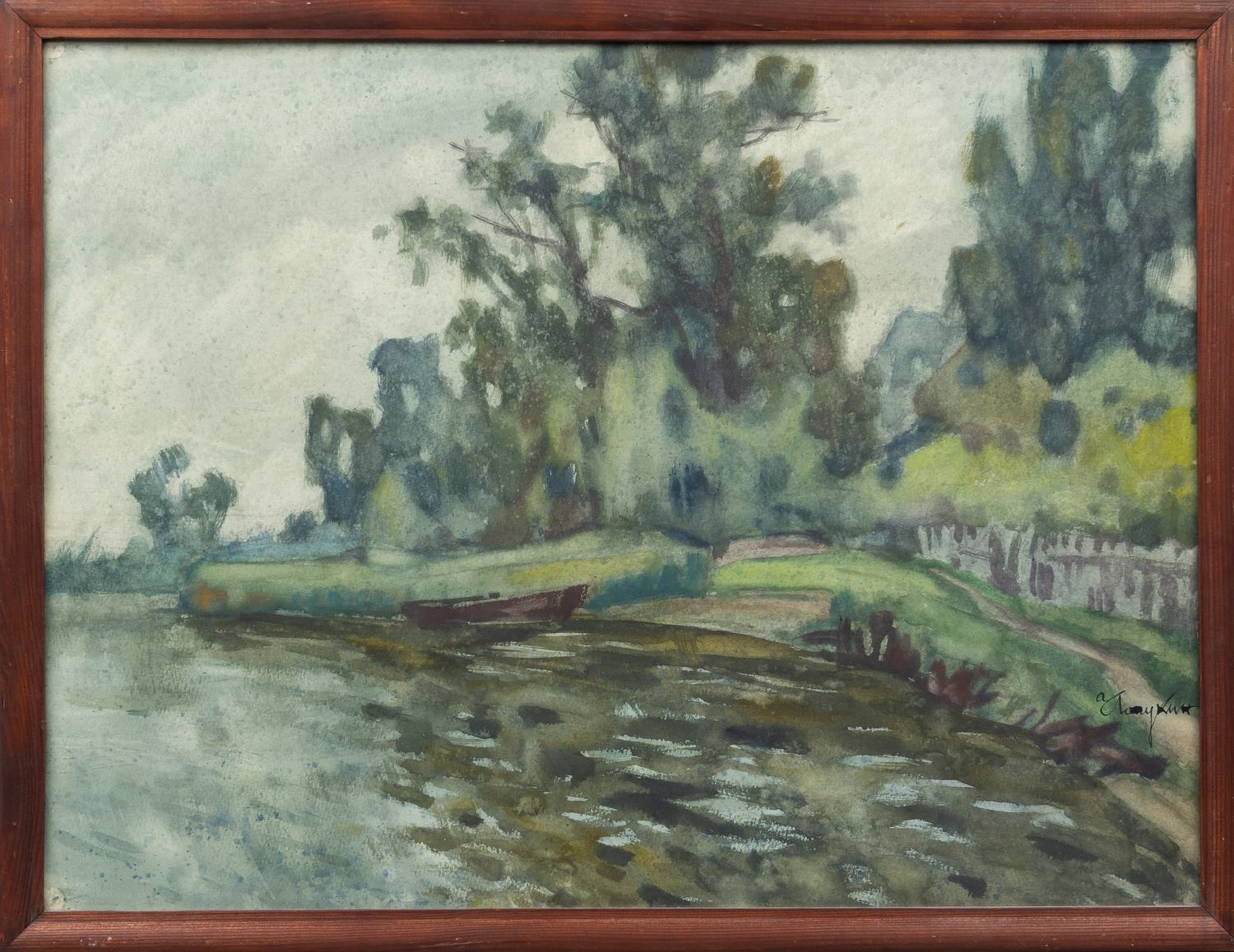 Лопухин Александр Ефимович. Стирнурагс. 1974 г.