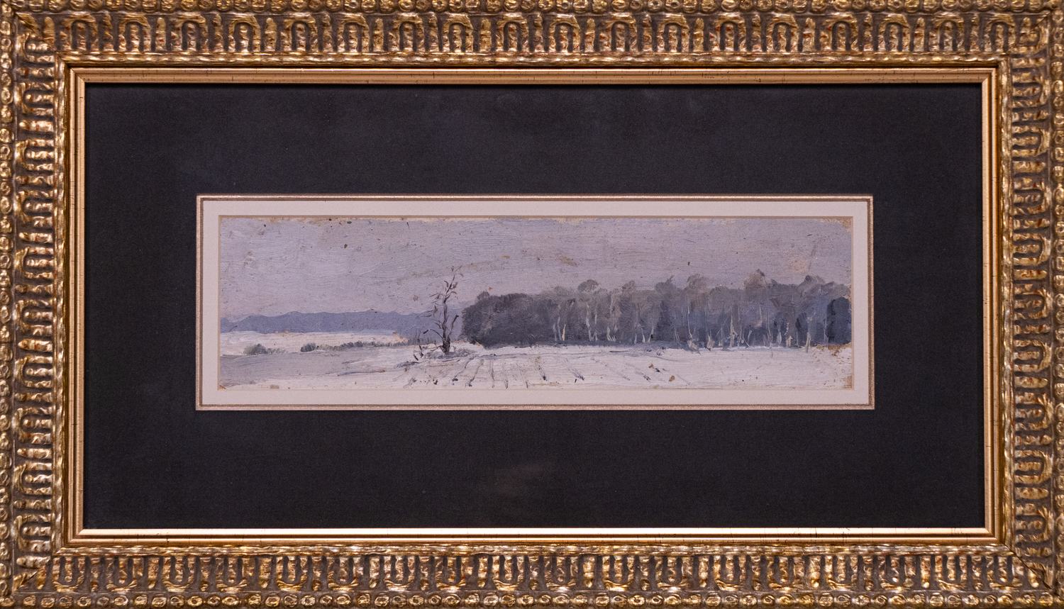 Бабиков Геннадий Аркадьевич. Зимнее поле. 1950-1960 гг.