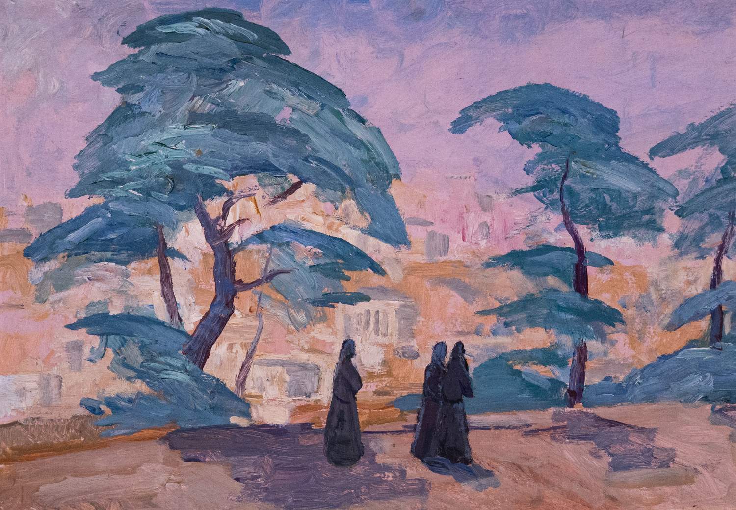 Бурлаков Всеволод Федорович. Пинии Рима. 1978 г.