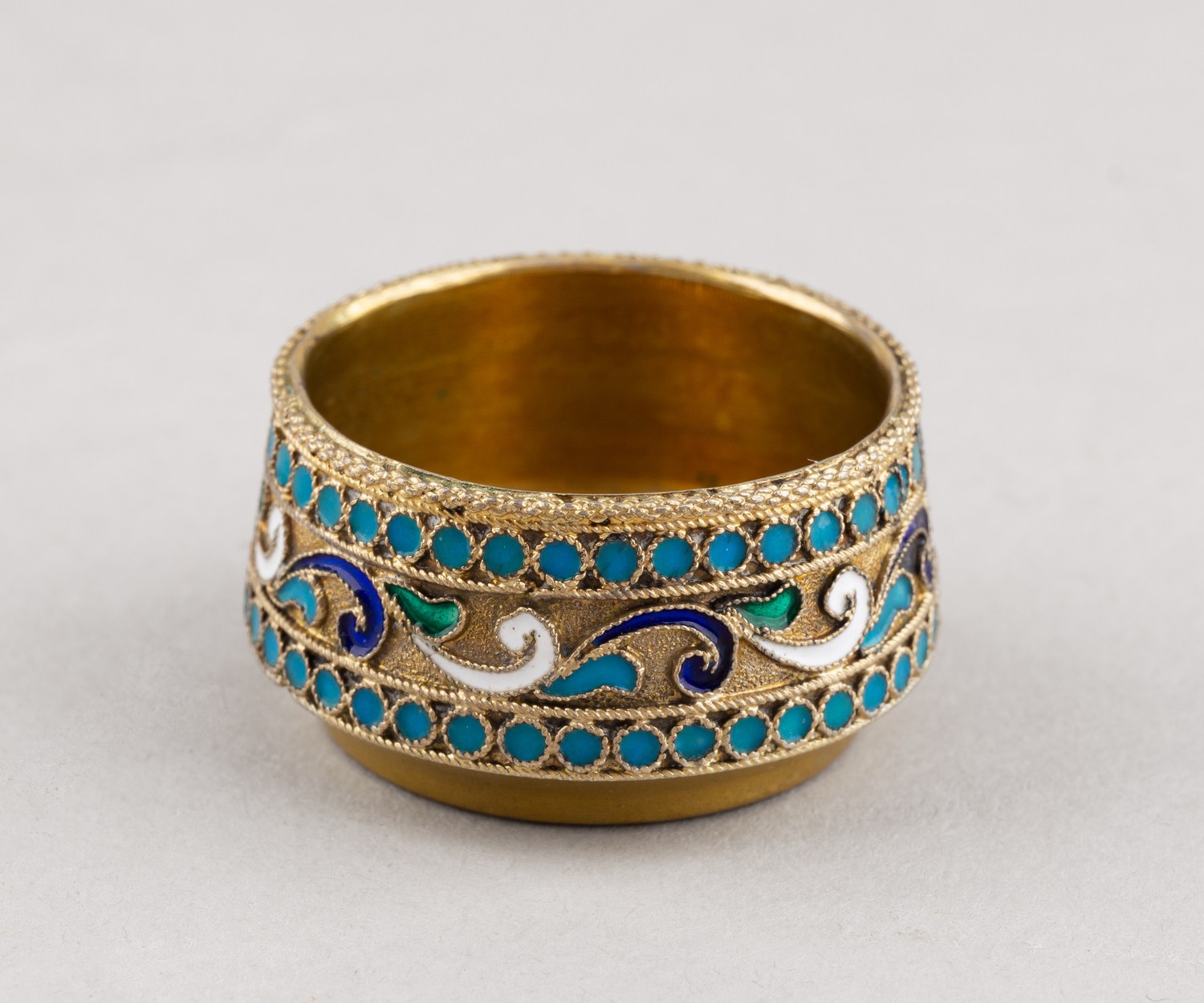 Солонка. Россия, Москва, мастер П. Баскаков, 1908-1910 годы.