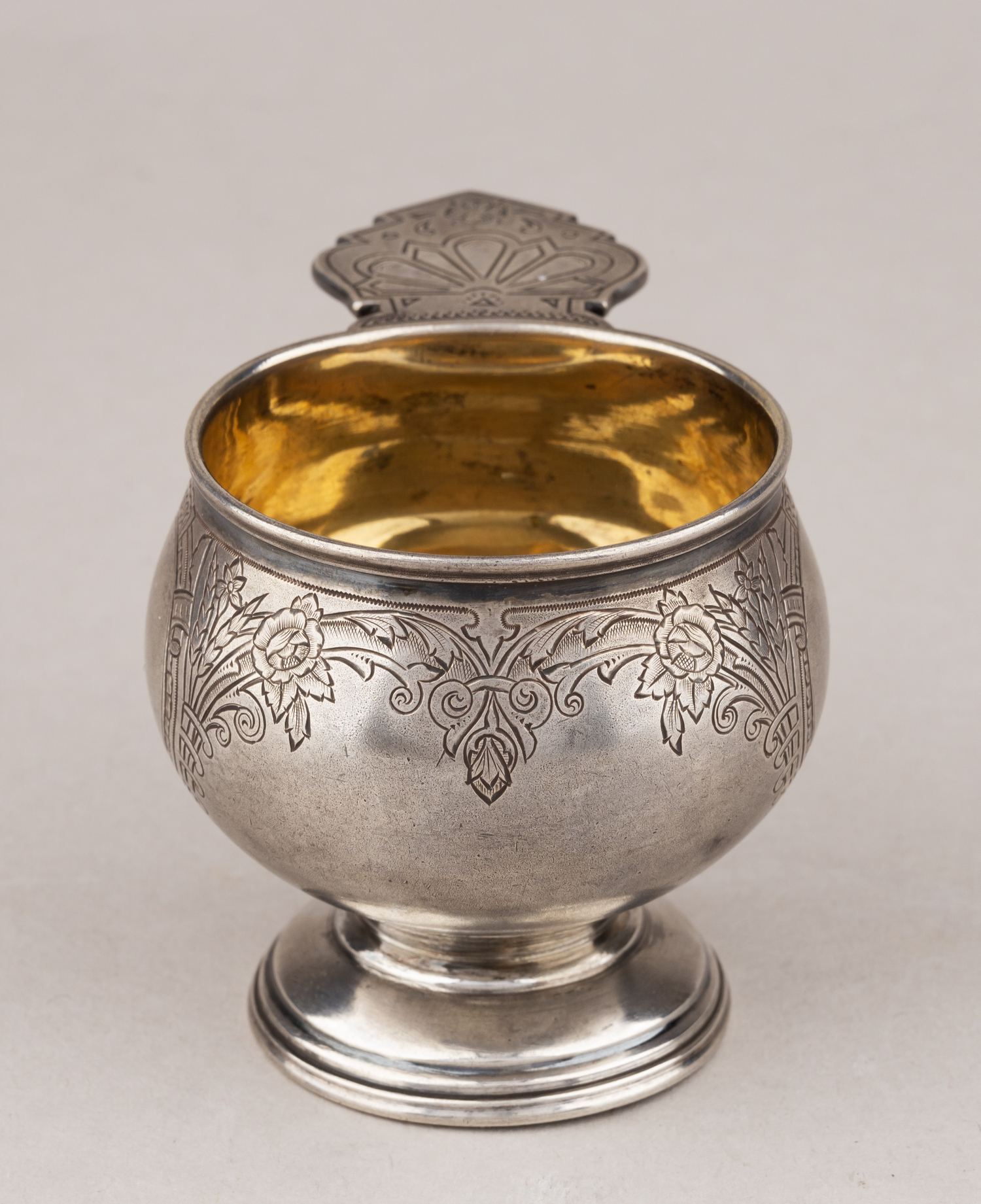 (В. Баладанов) Чарка в русском стиле. 
Россия, Москва, мастерская Баладанова В.Е., 1893.