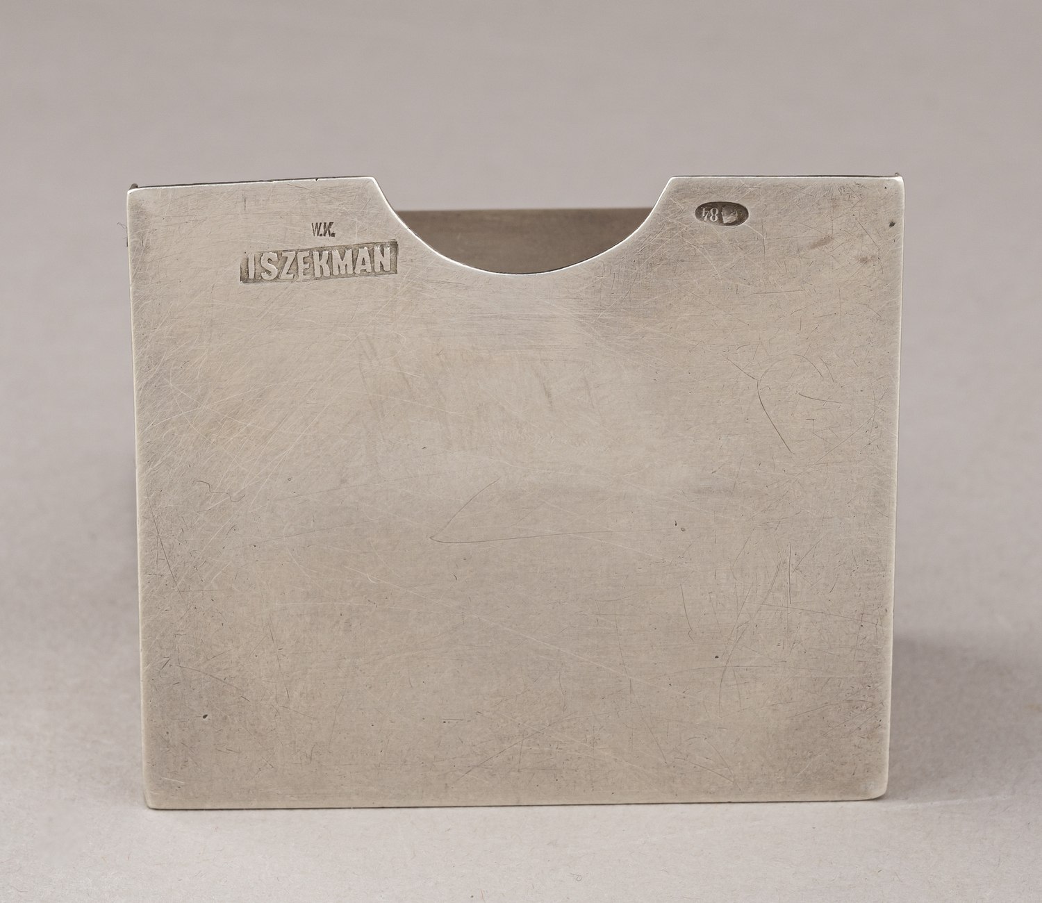 Марочница.
Российская империя, Варшава, фирма Израэля Шекман, 1908–1917 гг.