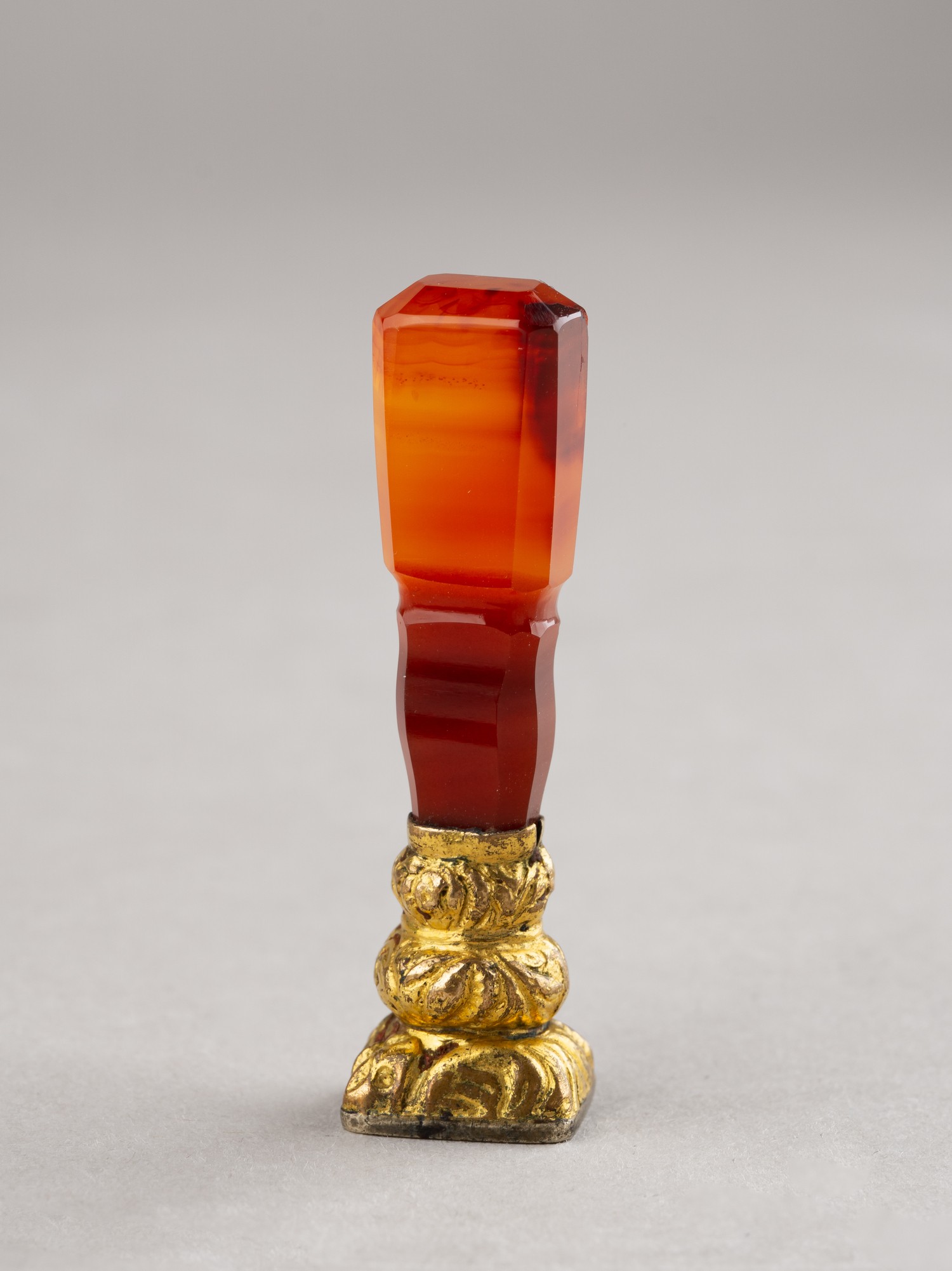 Марьяжная печать с гербами родов Одынец и Долэнга. Польша, конец XIX века.