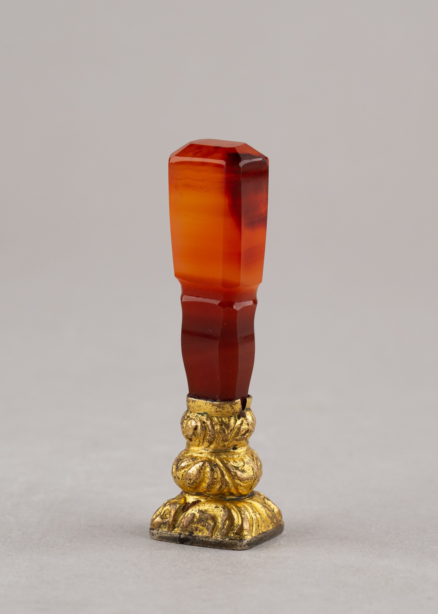 Марьяжная печать с гербами родов Одынец и Долэнга. Польша, конец XIX века.