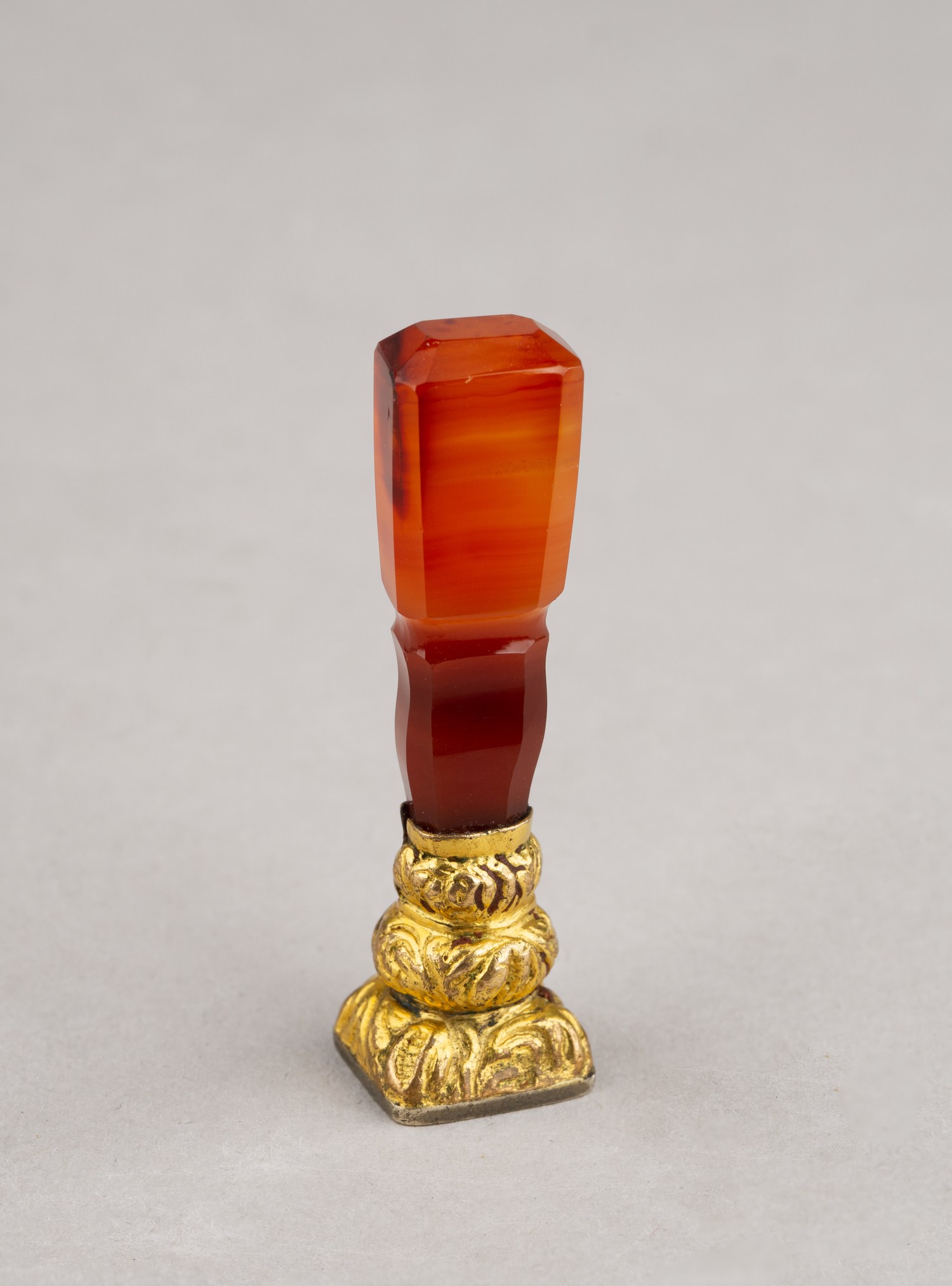 Марьяжная печать с гербами родов Одынец и Долэнга. Польша, конец XIX века.