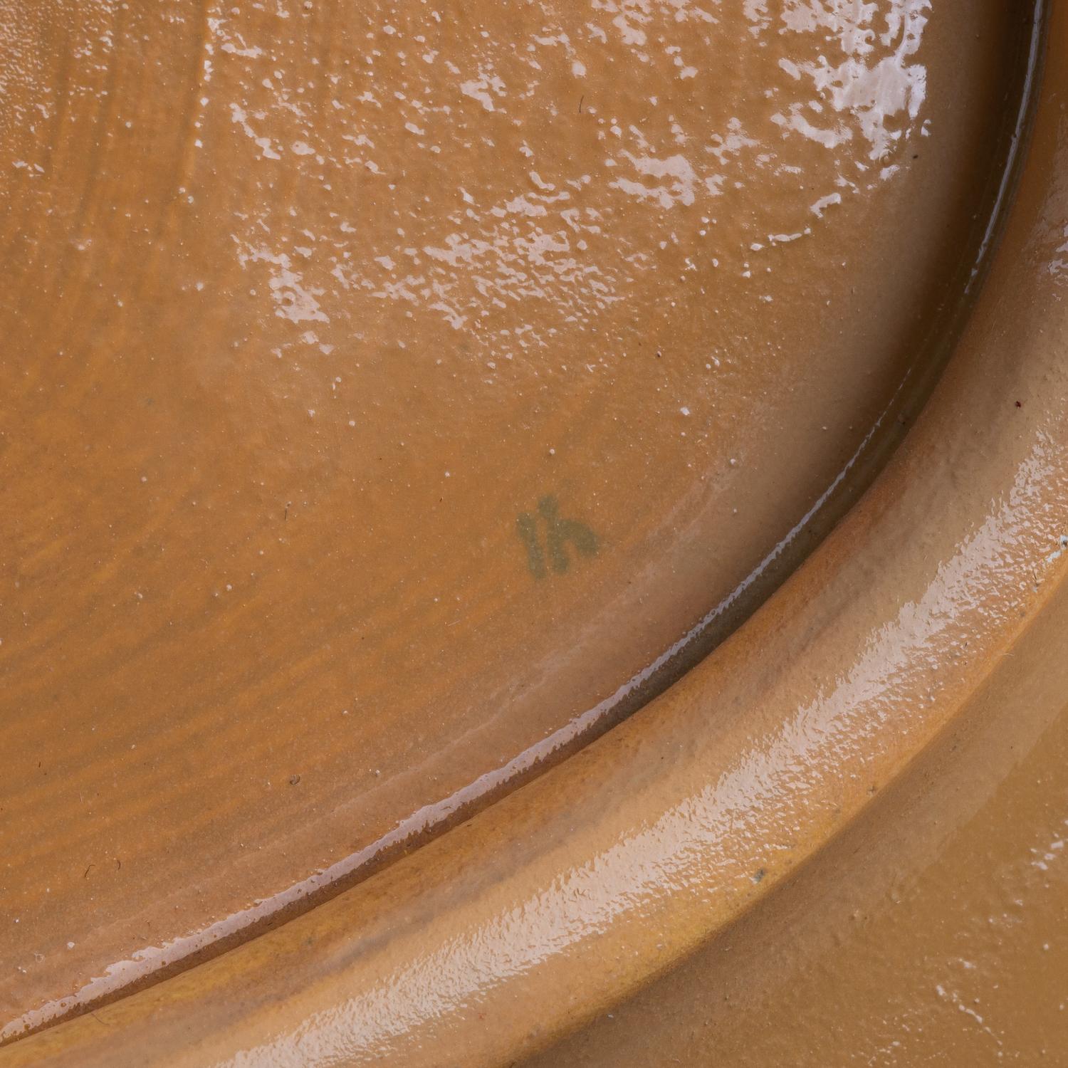 Поднос декоративный «Гармонь». СССР, Конаковский фаянсовый завод, скульптор Фрих-Хар И.Г. 1920–1930-е годы.