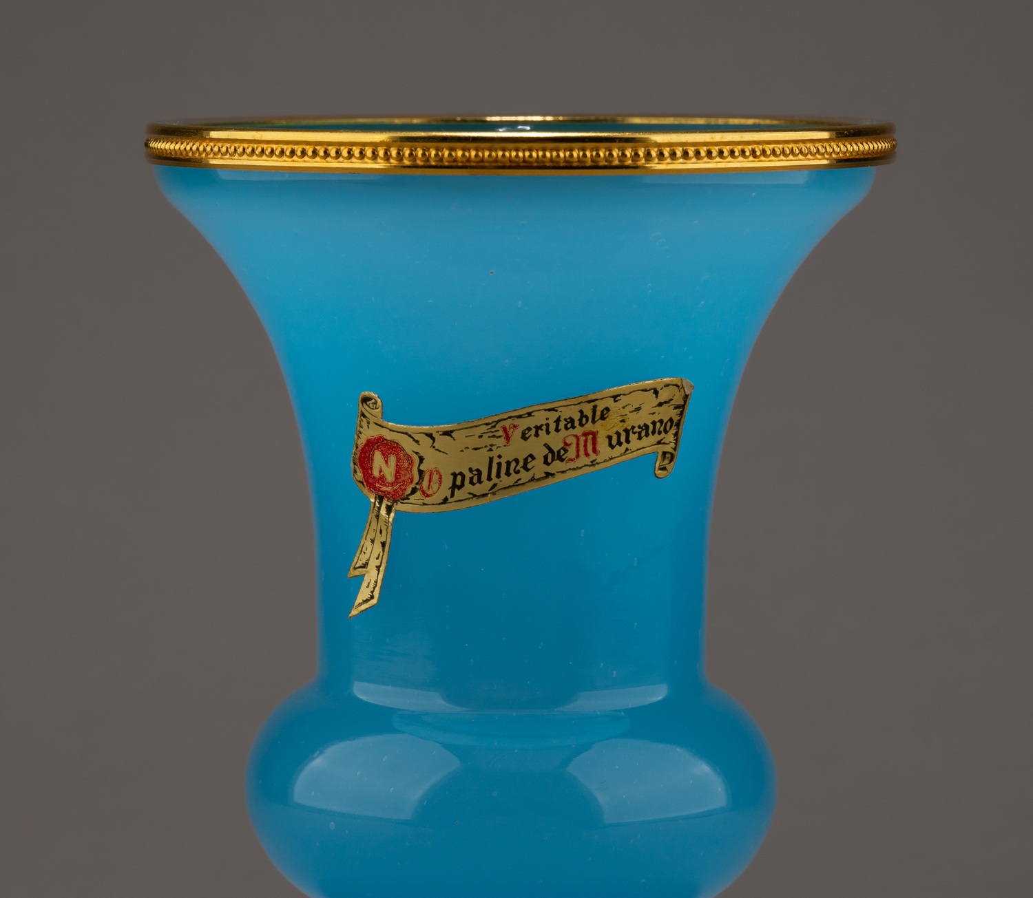 (Мурано Murano) Кубок из опалинового стекла. Италия, Венеция, Мурано, Винченцо Насон (Vincenzo Nason), 1967-1989 годы.