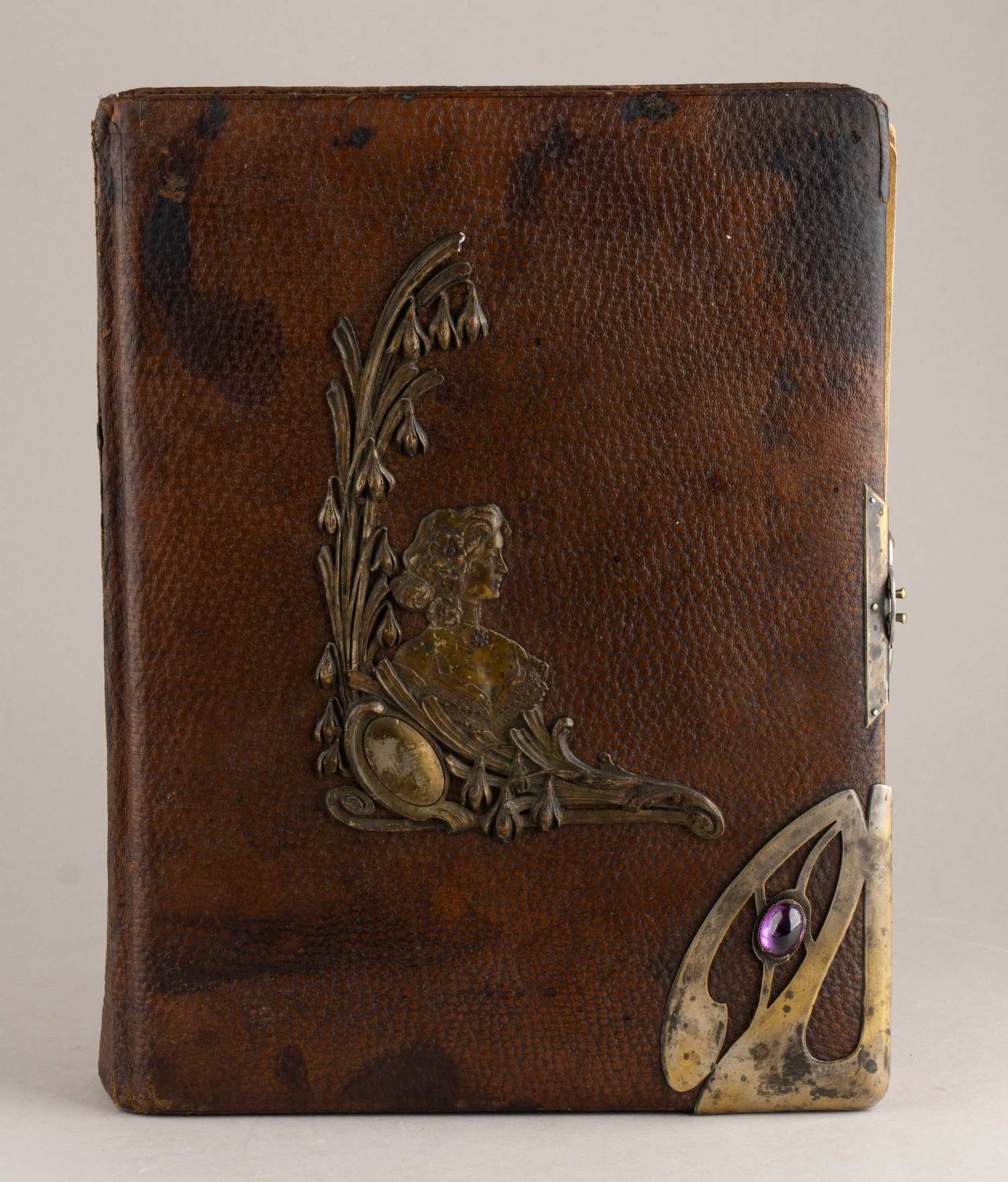 (Каразин) Альбом для фотографий с хромолитографиями Н.Н. Каразина. Россия, Санкт-Петербург, конец XIX–начало XX века.