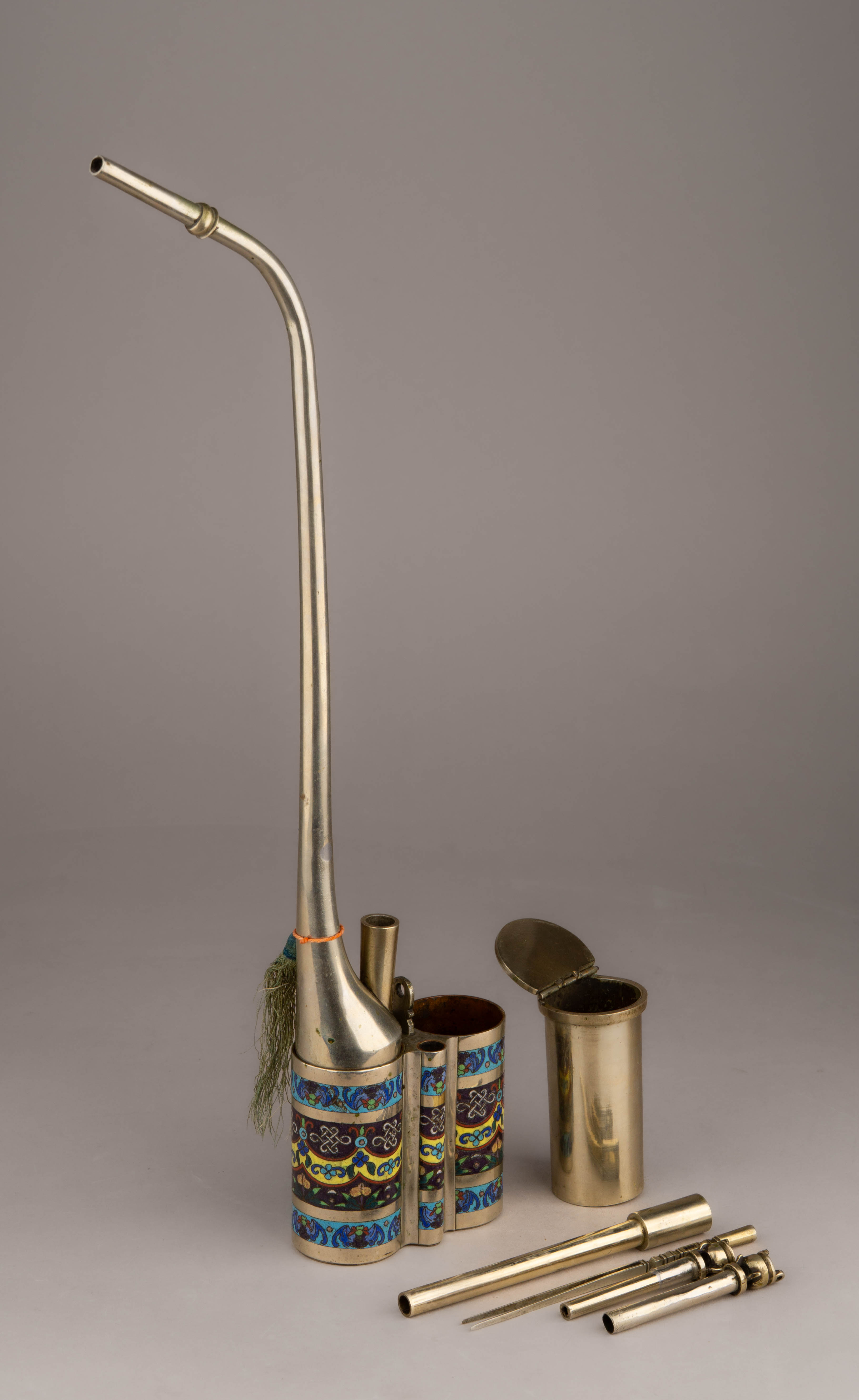 (18 +) Трубка для курения опиума. Китай, первая половина XX века.