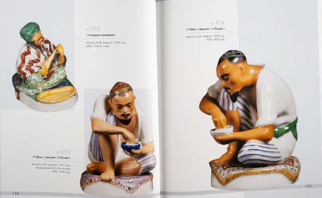 Скульптура «Пилав» («Узбек с пиалой»). Россия, скульптор А.В. Яковлев (модель 1929 г.), конец XX века.