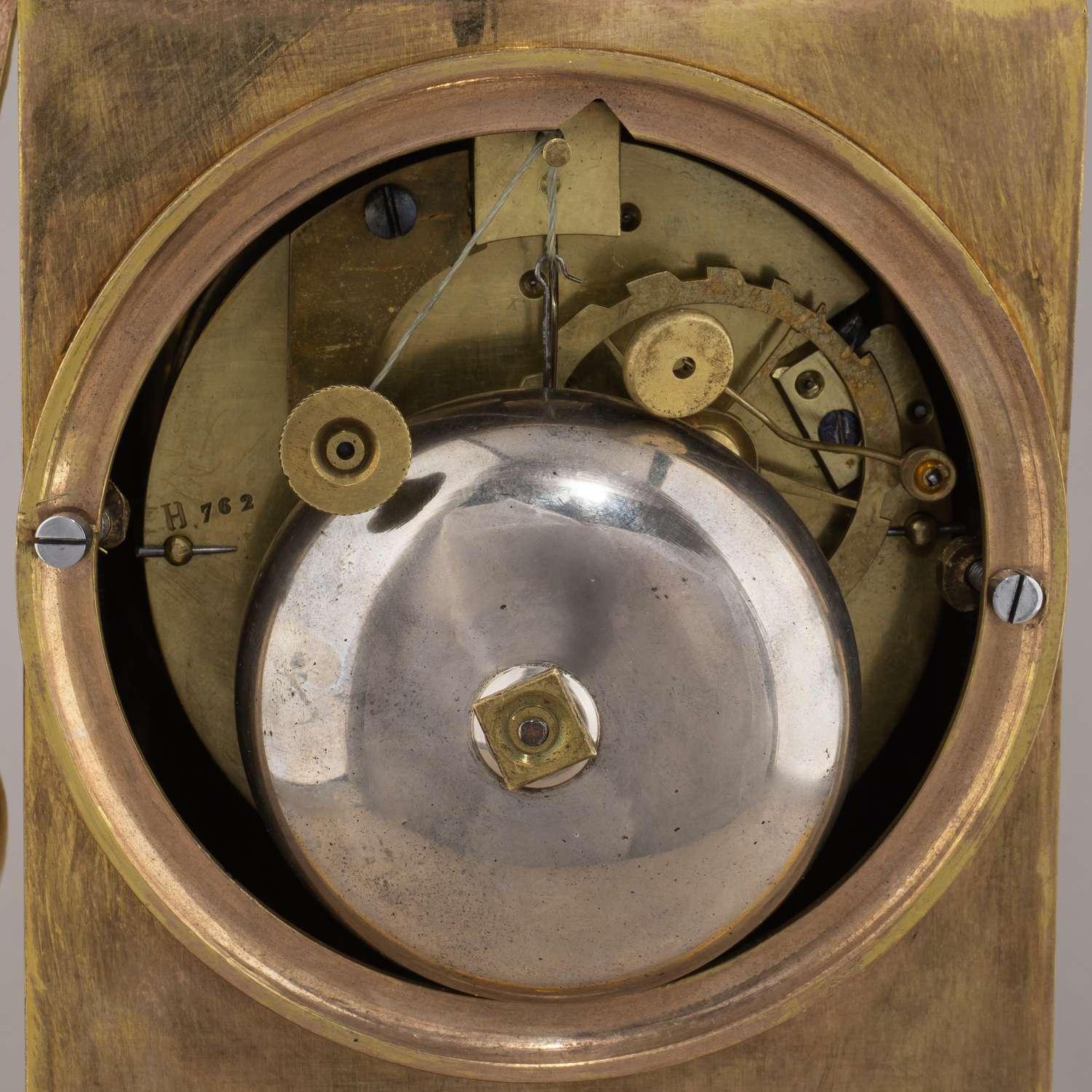 Часы каминные «Орфей». Франция, Париж, мастер Хартманн, первая четверть XIX века.