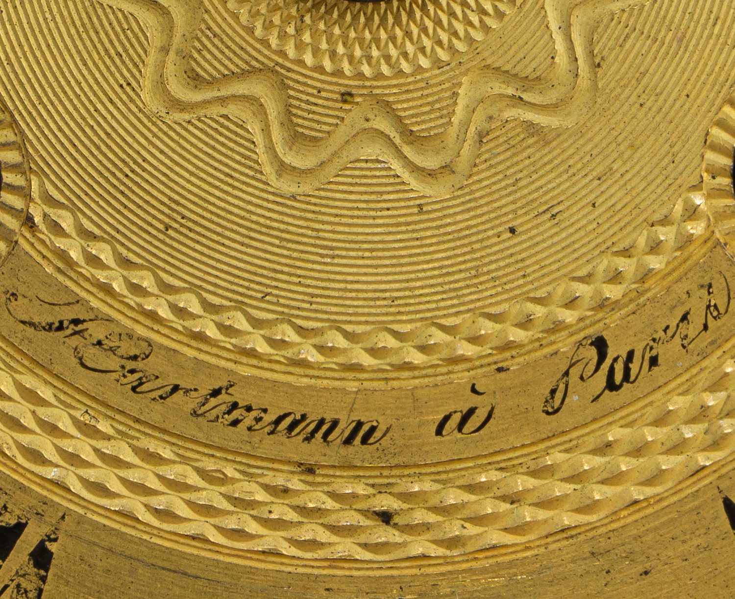 Часы каминные «Орфей». Франция, Париж, мастер Хартманн, первая четверть XIX века.