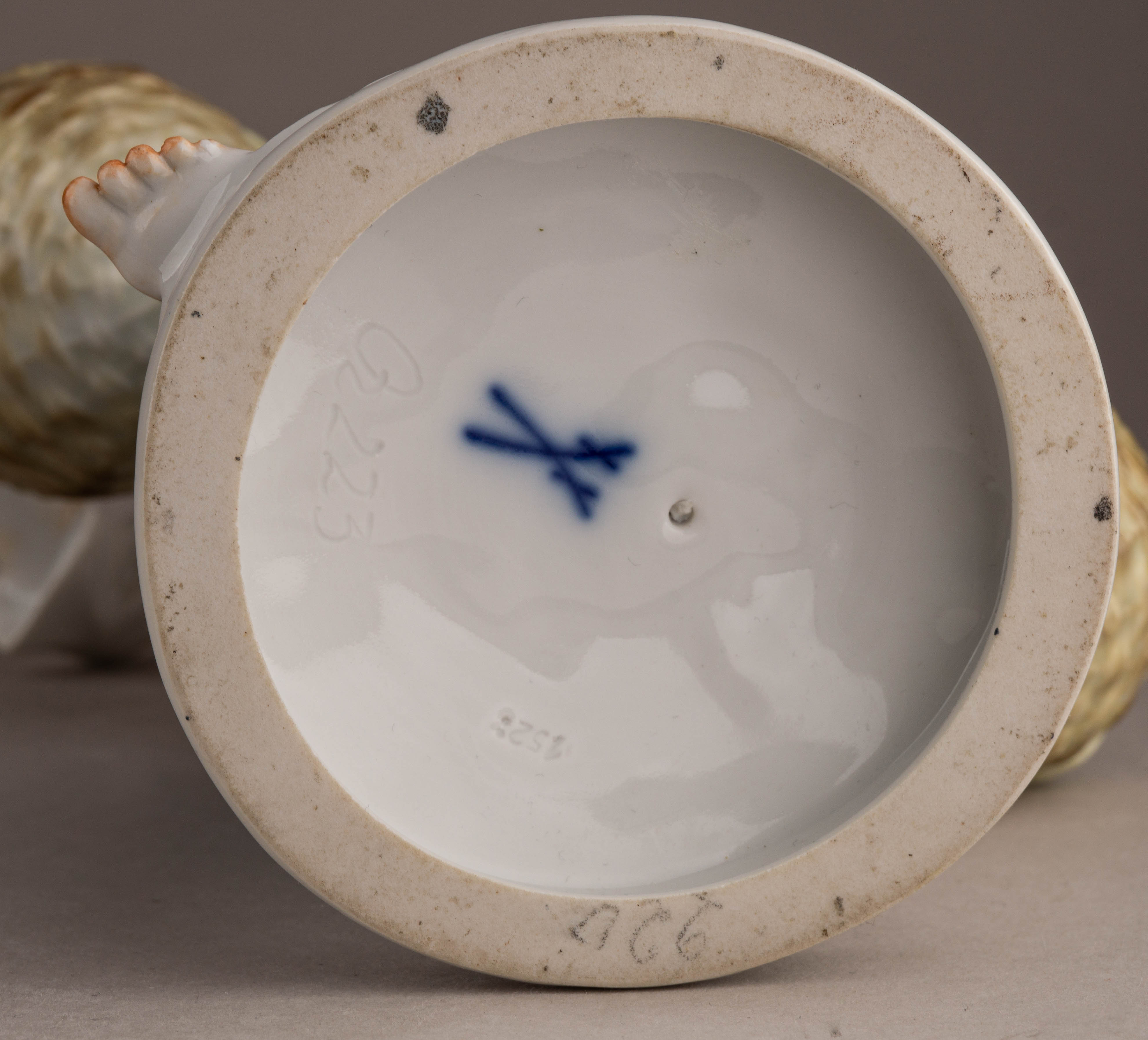 (Мейсен) Скульптура «Кореянка».
Германия, мануфактура Мейсен (Meissen), по модели 1953 года Герхарда Бохманна (Gerhard Bochmann), 1956.