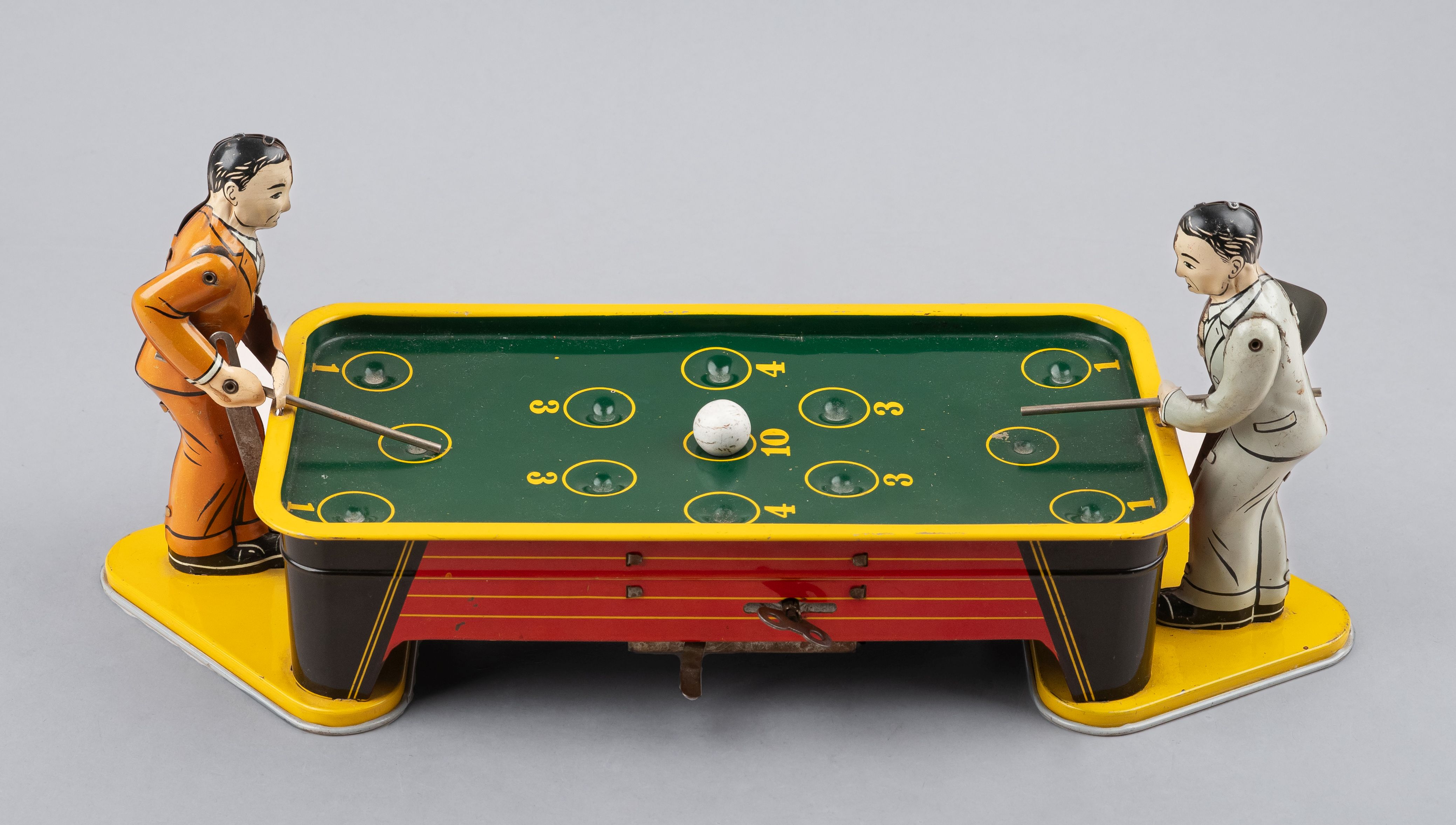 (Бильярд) Механический бильярдный стол. США, фирма Ranger Steel Products, 1940-е-1950-е годы.