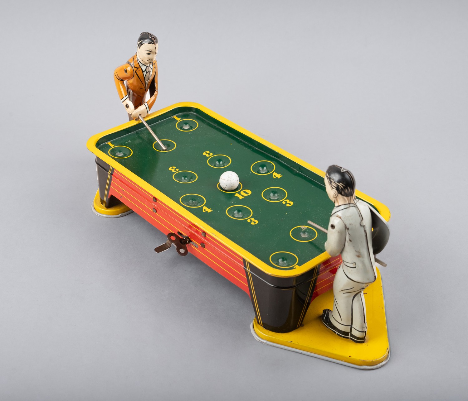 (Бильярд) Механический бильярдный стол. США, фирма Ranger Steel Products, 1940-е-1950-е годы.