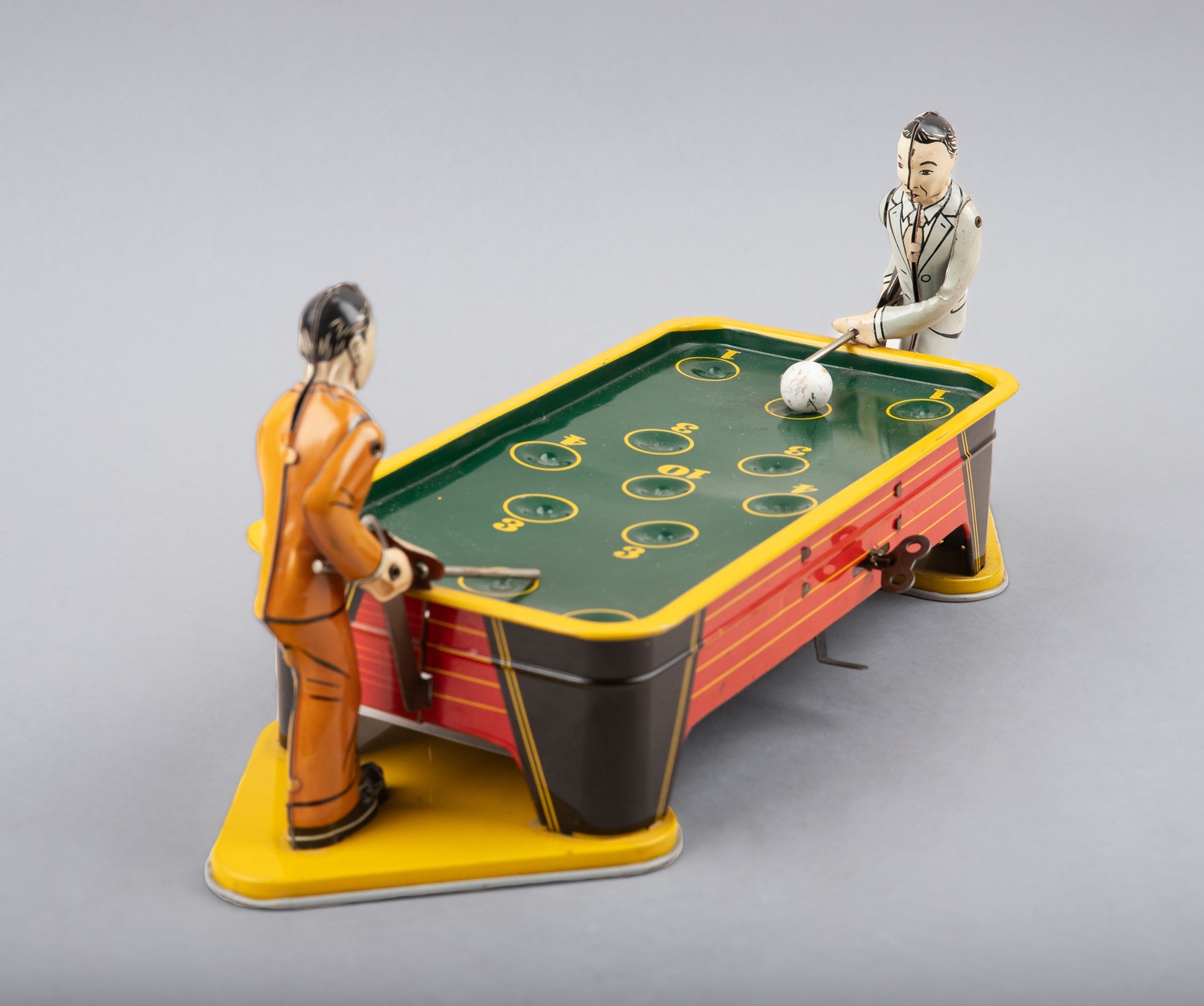 (Бильярд) Механический бильярдный стол. США, фирма Ranger Steel Products, 1940-е-1950-е годы.