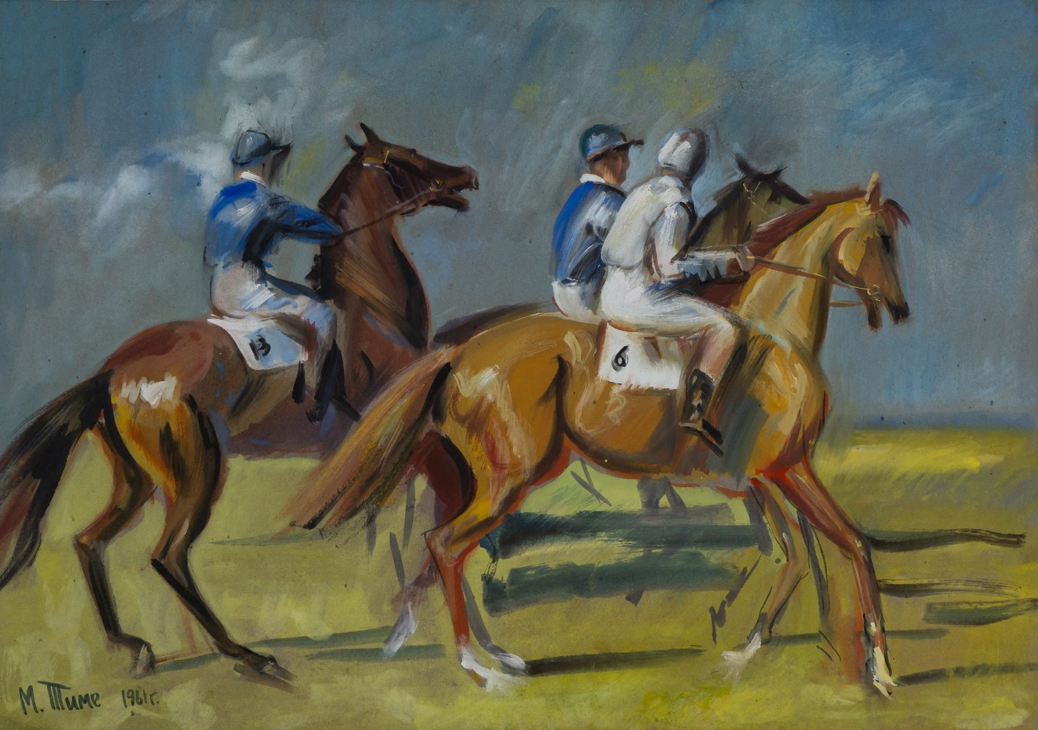 Марина Тиме. Жокеи. 1961