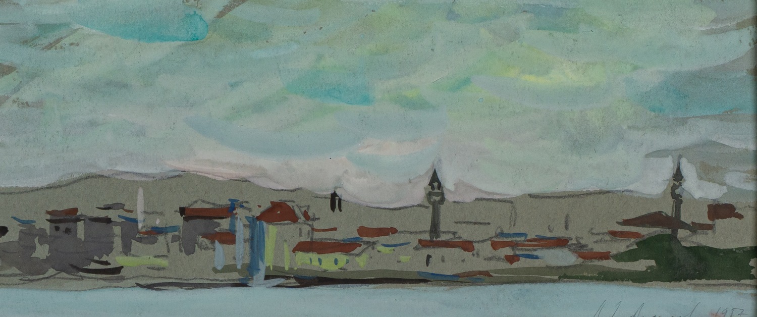 Адольф Алексеев. Босфор. 1957.