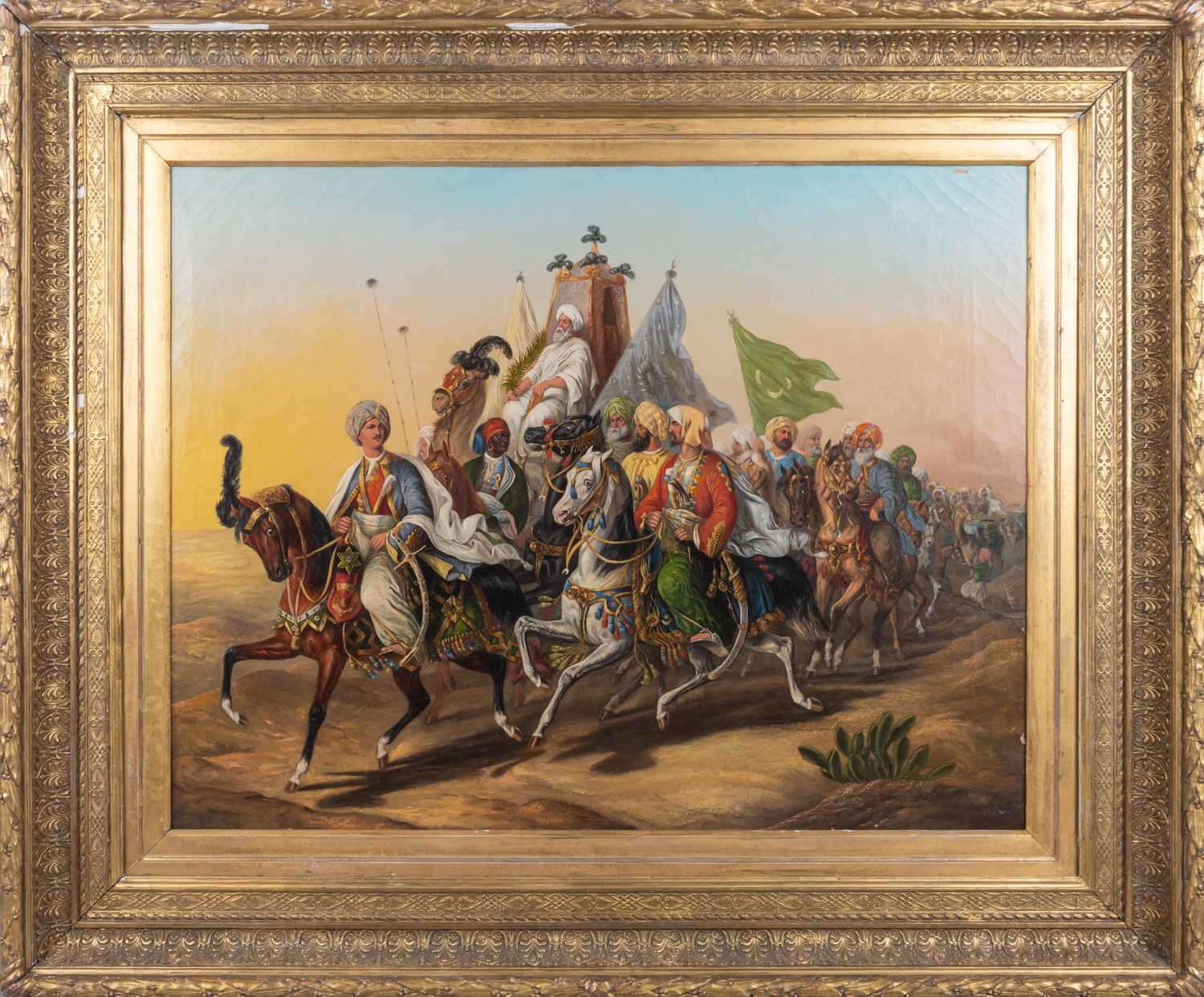 Джордж Денхолл Армор. Шествие свиты Махмуда. 1892