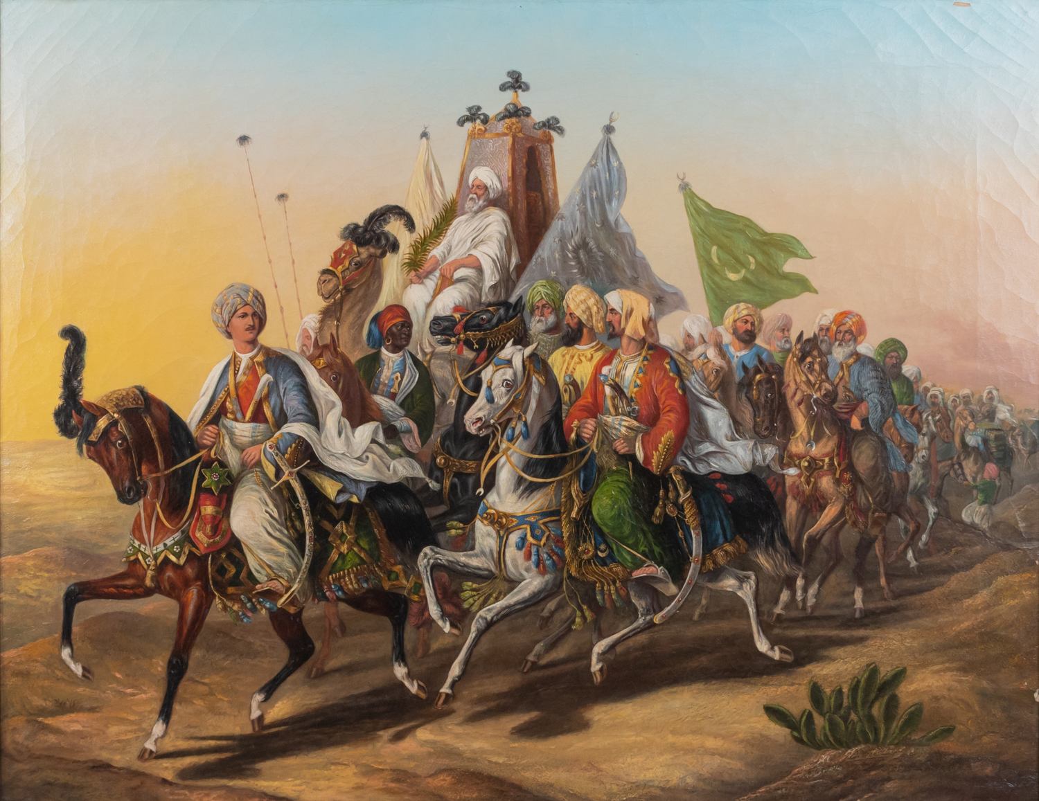 Джордж Денхолл Армор. Шествие свиты Махмуда. 1892