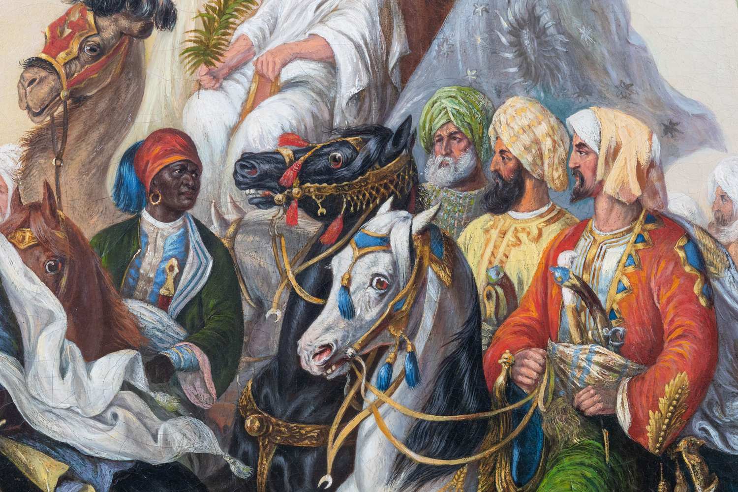 Джордж Денхолл Армор. Шествие свиты Махмуда. 1892