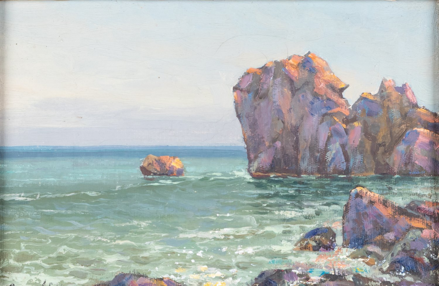 Соколов Евгений Михайлович. Крымский пейзаж. 1980-е.